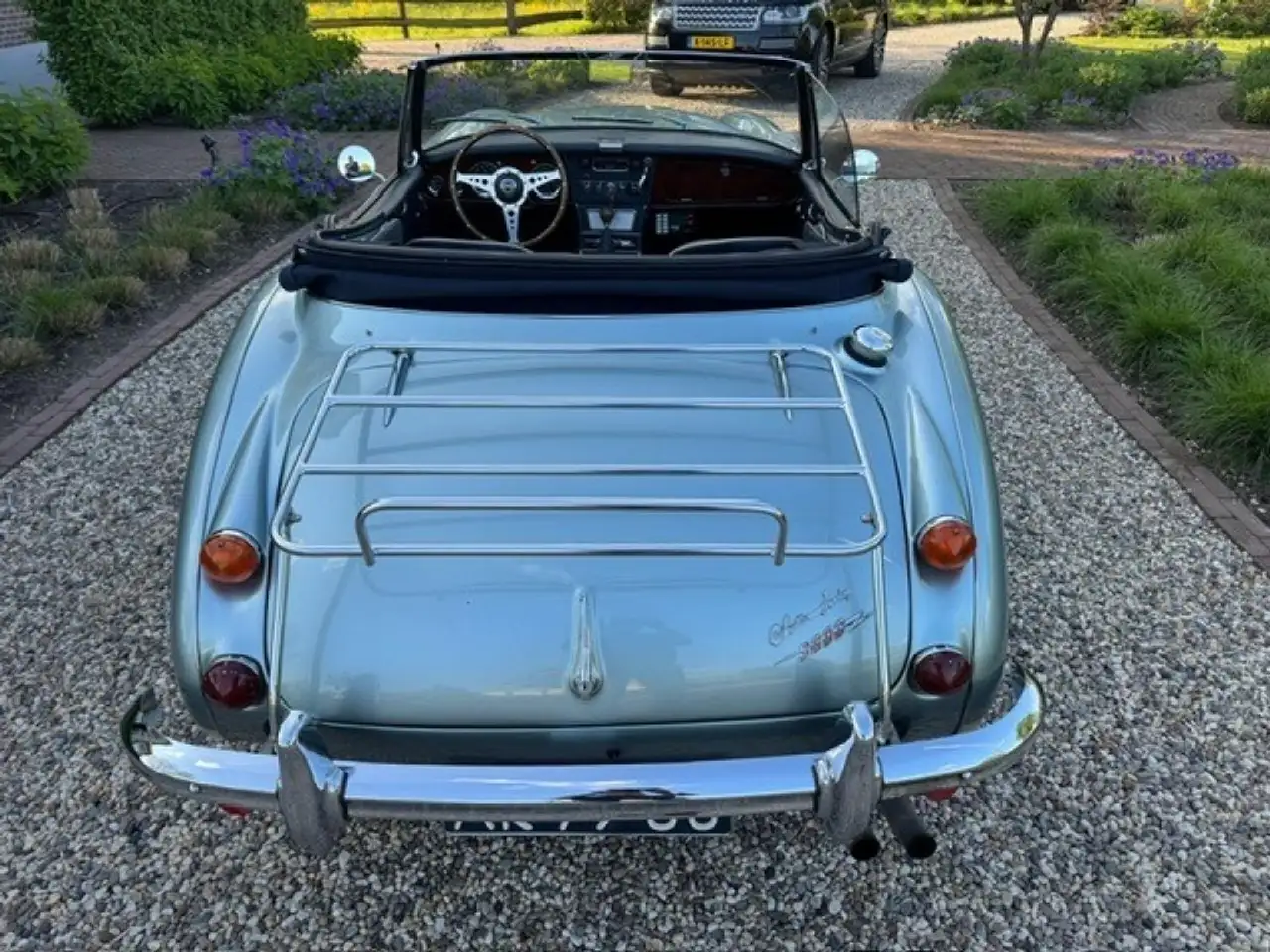 Austin-Healey 3000 MK3 Ice Blue Old English White, foto 8