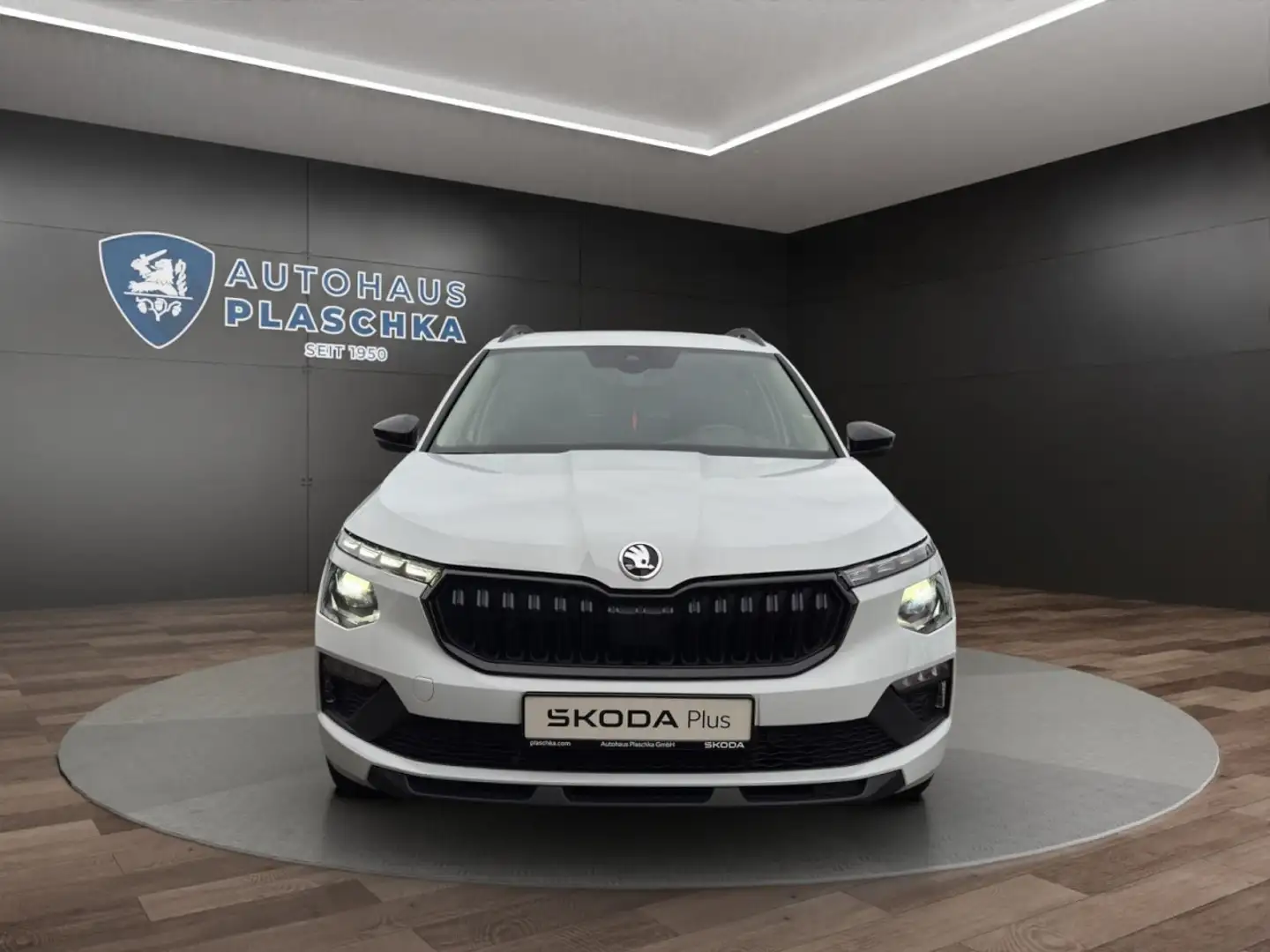 Skoda Kamiq 1.0 TSI DSG Selection LED*NAVI*AHK Klima Navi Blanc - 2