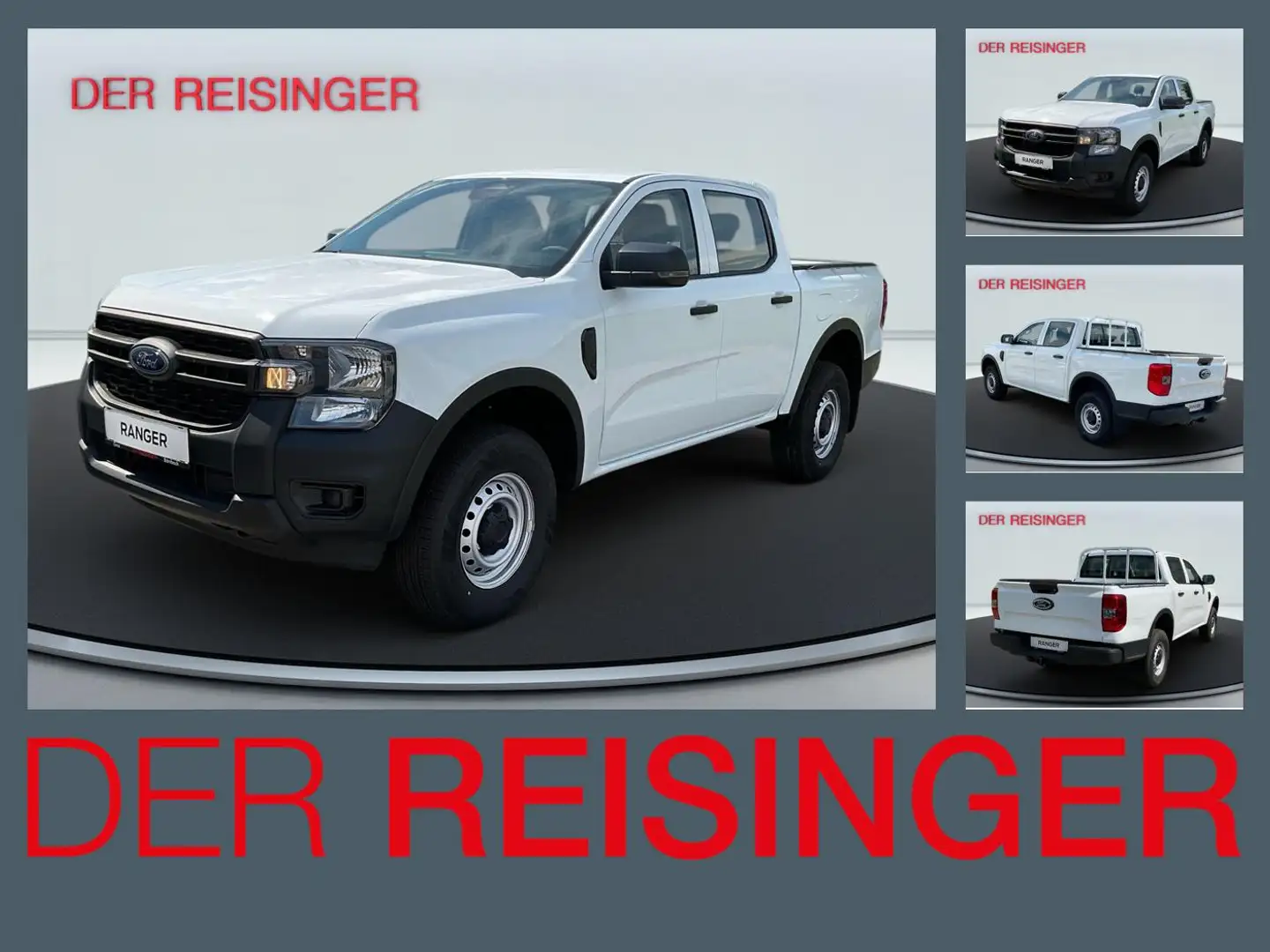 Ford Ranger Doppelkabine XL 4x4 NEUWAGENAKTION Weiß - 1