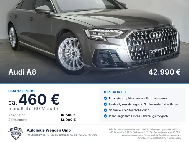 2022 Audi A8 in Grey for sale