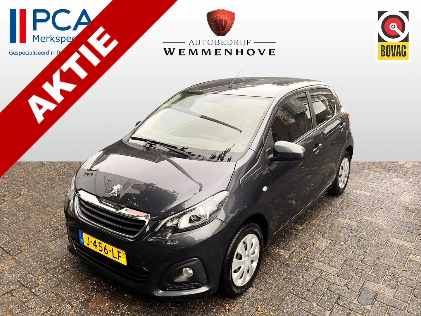 Peugeot 108 1.0 e-VTi Active 5-Drs/Airco/El.ramen/CV Negro - 1