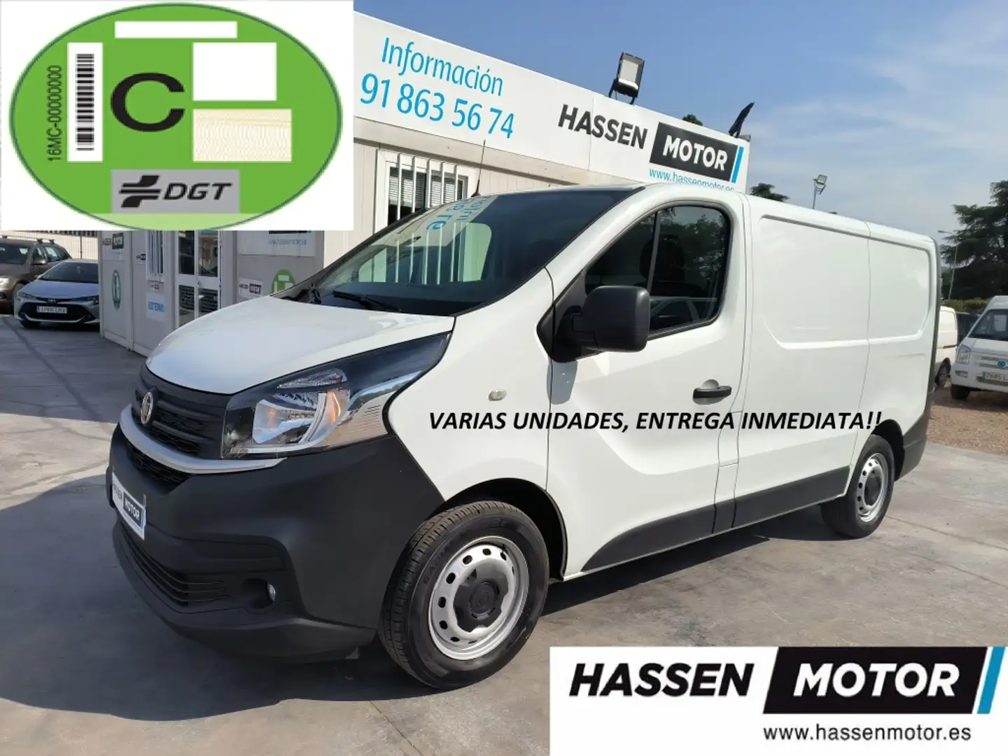 Fiat Talento Fg. 2.0 Mjt S&S Corto 1,2 88kW Blanc - 1