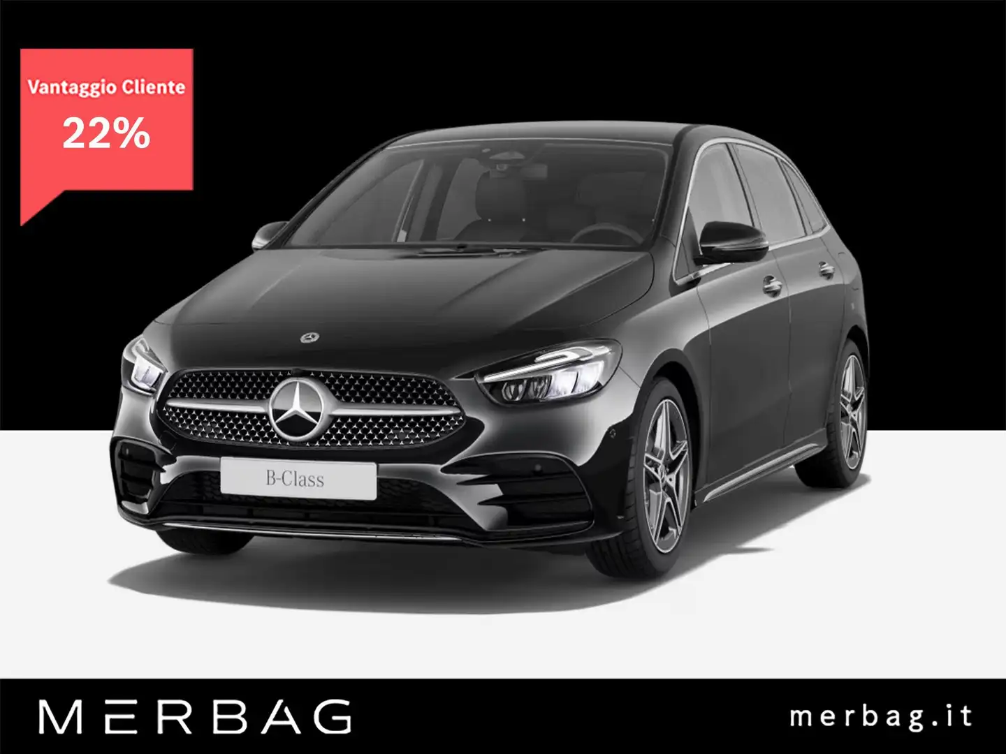 Mercedes-Benz B 180 Automatic Premium AMG Line Nero - 1