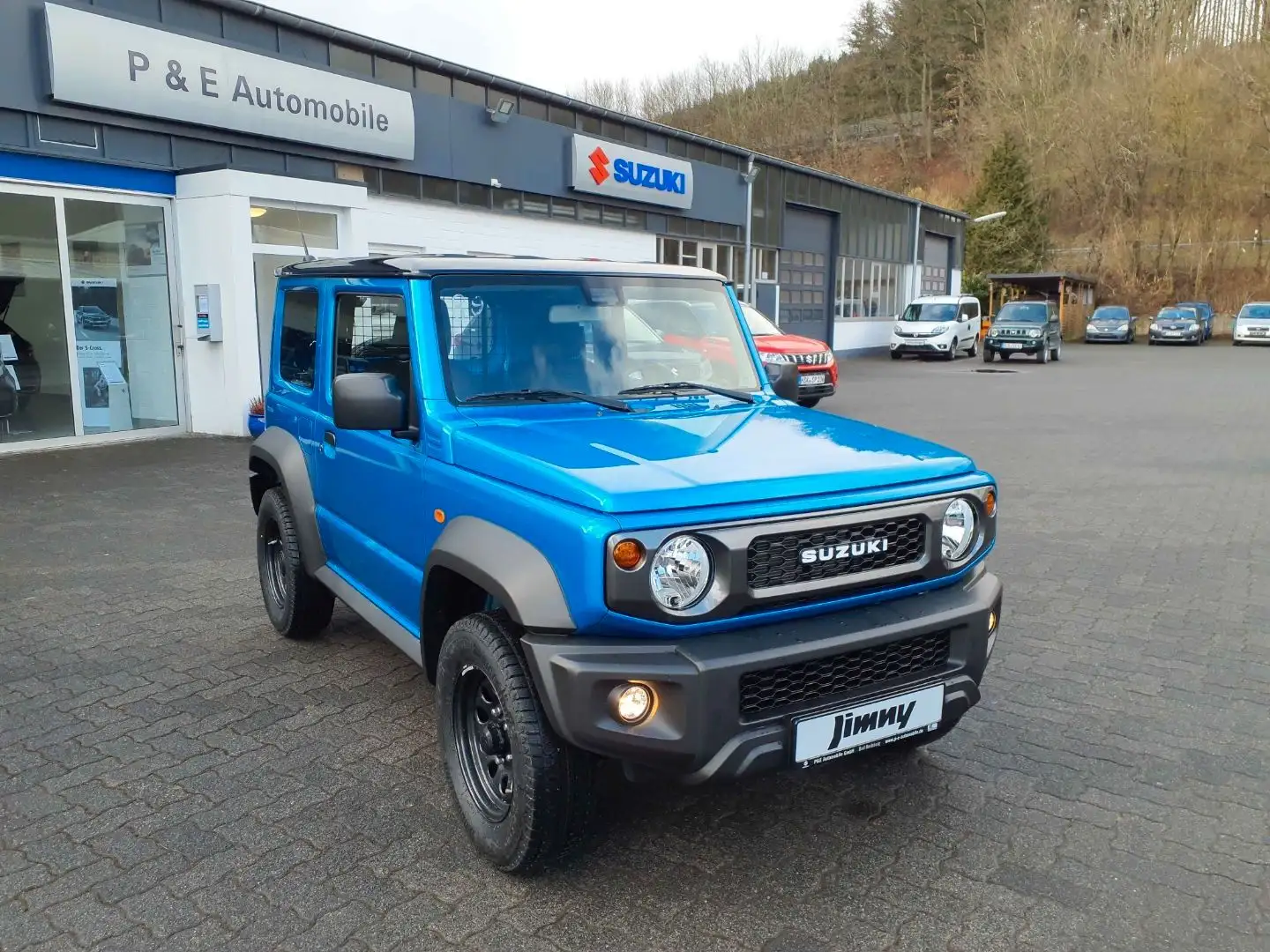 Suzuki Jimny 1,5 4x4 Comfort NFZ "Snow" mit AHK*TÜV neu Blau - 1