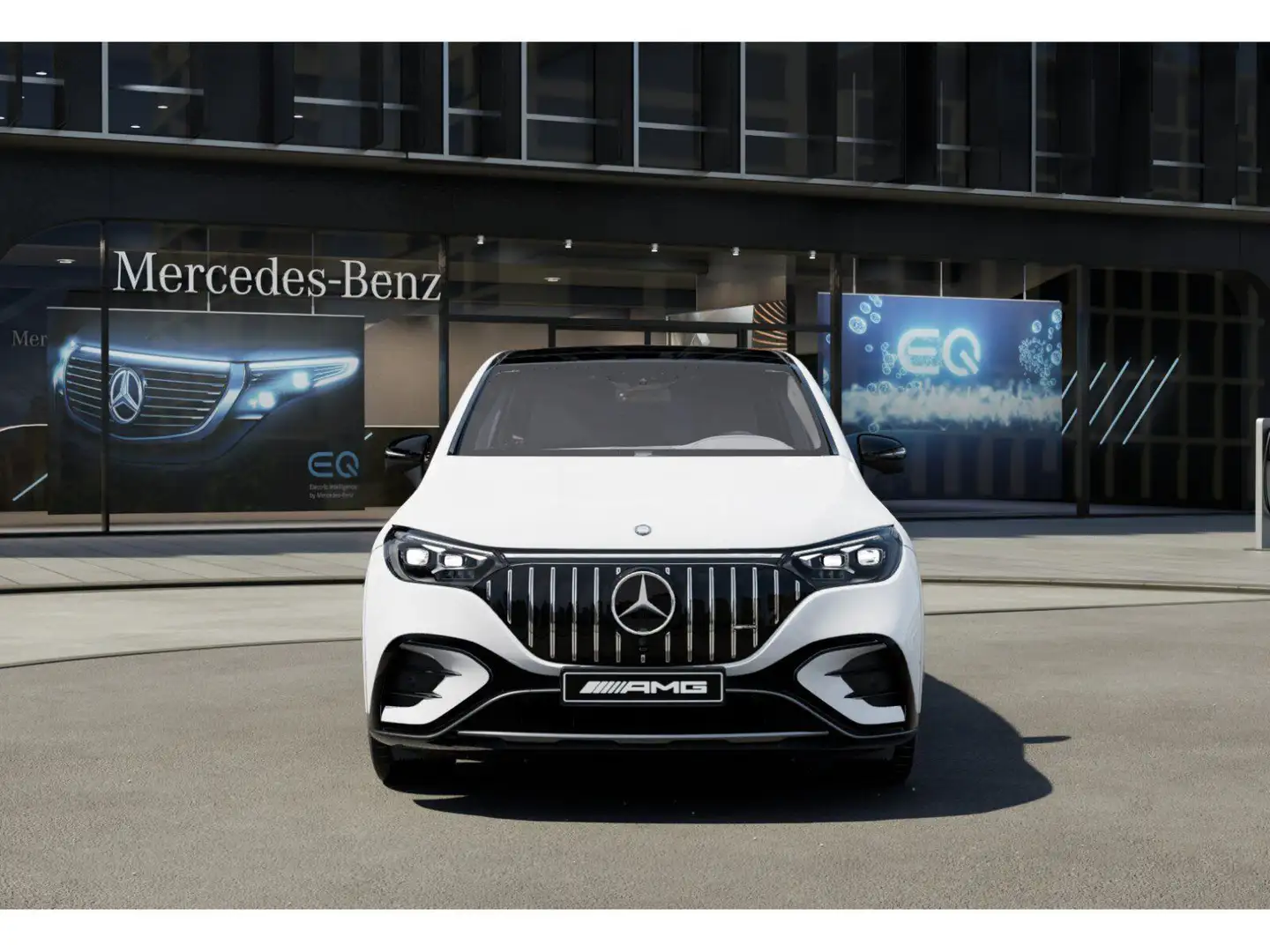 Mercedes-Benz EQE 43 AMG 4M PremiumPlus/Hyper/HUD/Fahrassis Fehér - 2