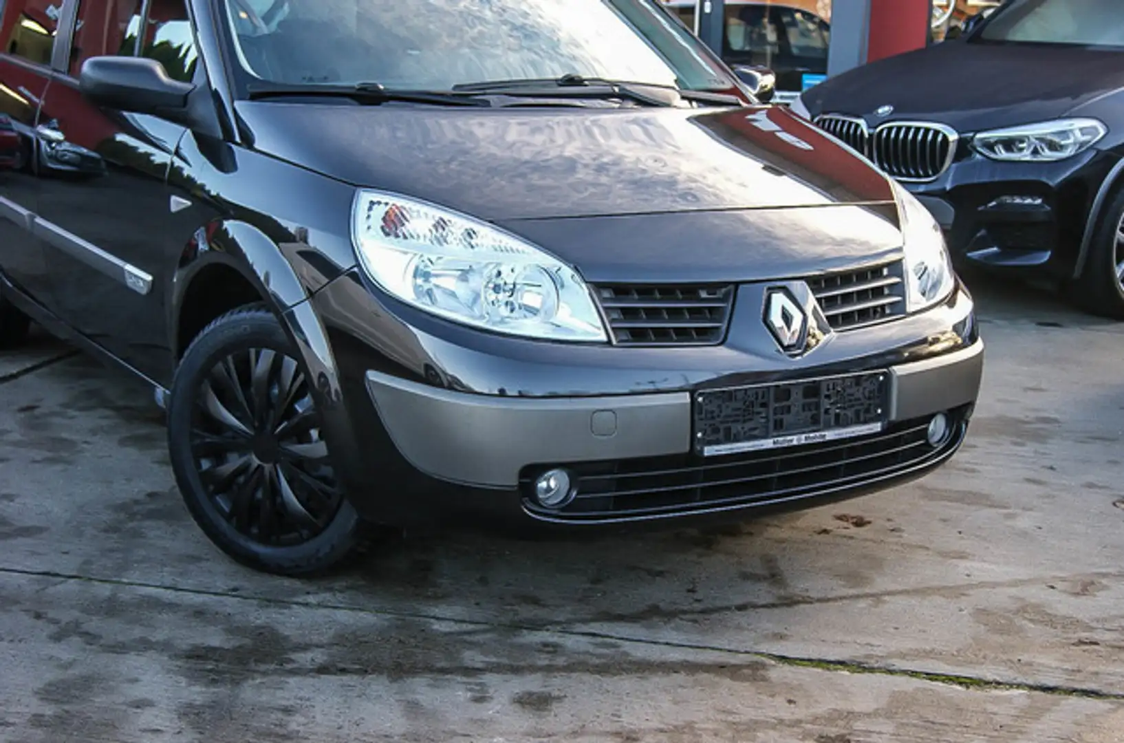 Renault Scenic II 1.6i Dynamique Confort Klima Schwarz - 2