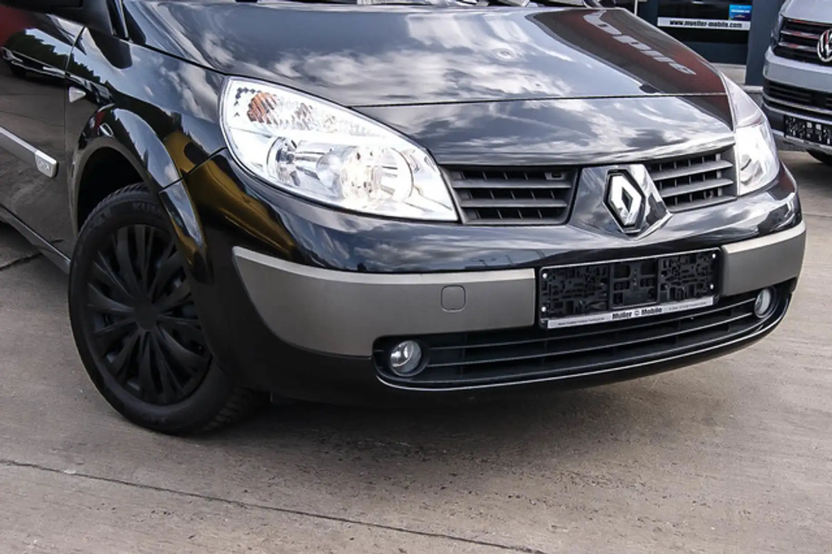 Renault Scenic II 1.6i Dynamique Confort Klima Schwarz - 2