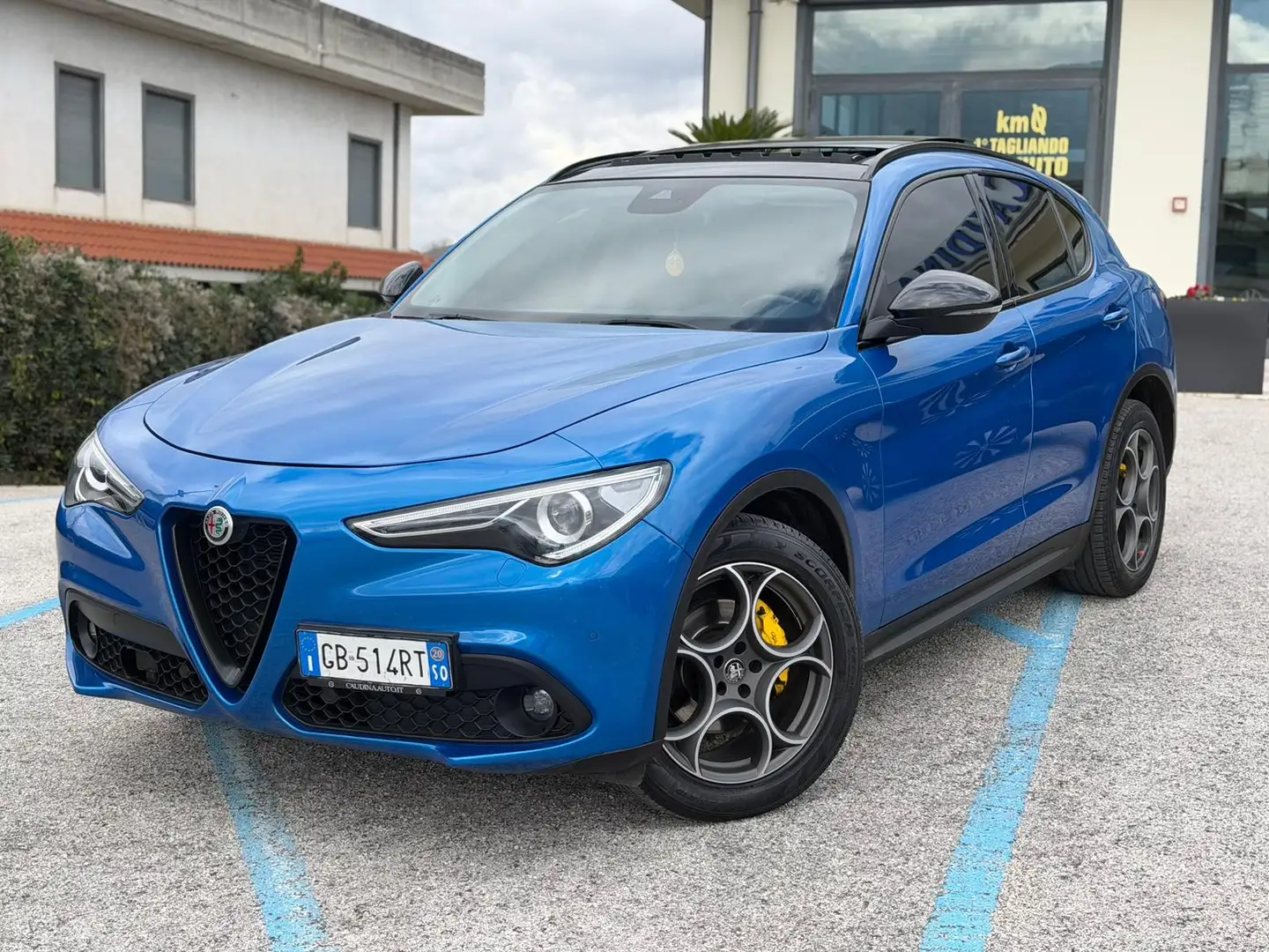 Alfa Romeo Stelvio Stelvio 2020 2.2 t Ti Q4 190cv auto Blau - 1