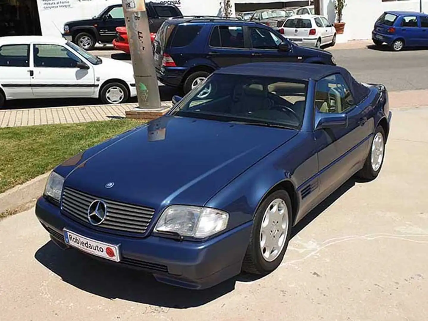 Mercedes-Benz SL 500 Blau - 1