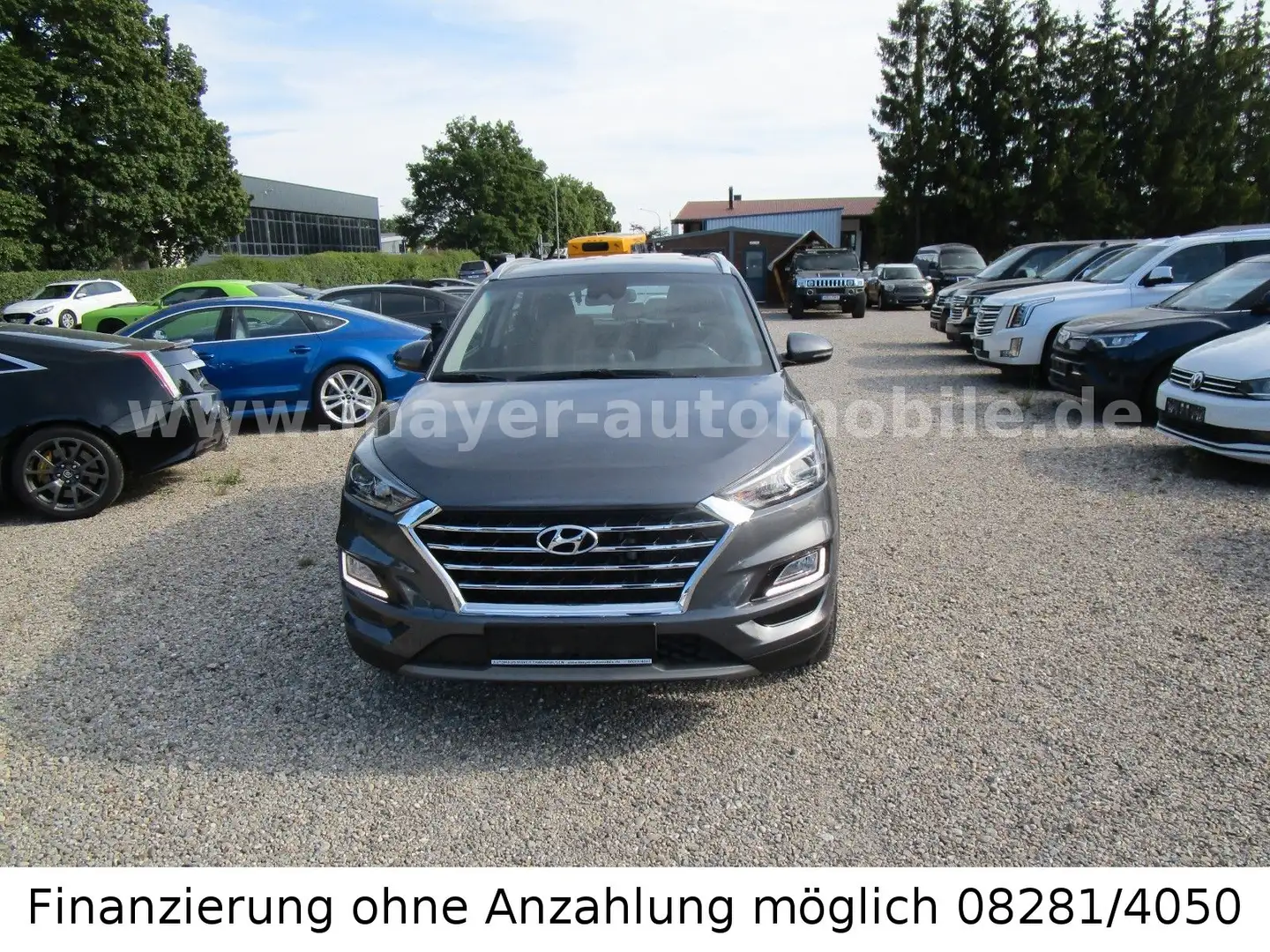 Hyundai TUCSON Advantage Mild-Hybrid 2WD*Navi*Kamera*AHK Сірий - 2