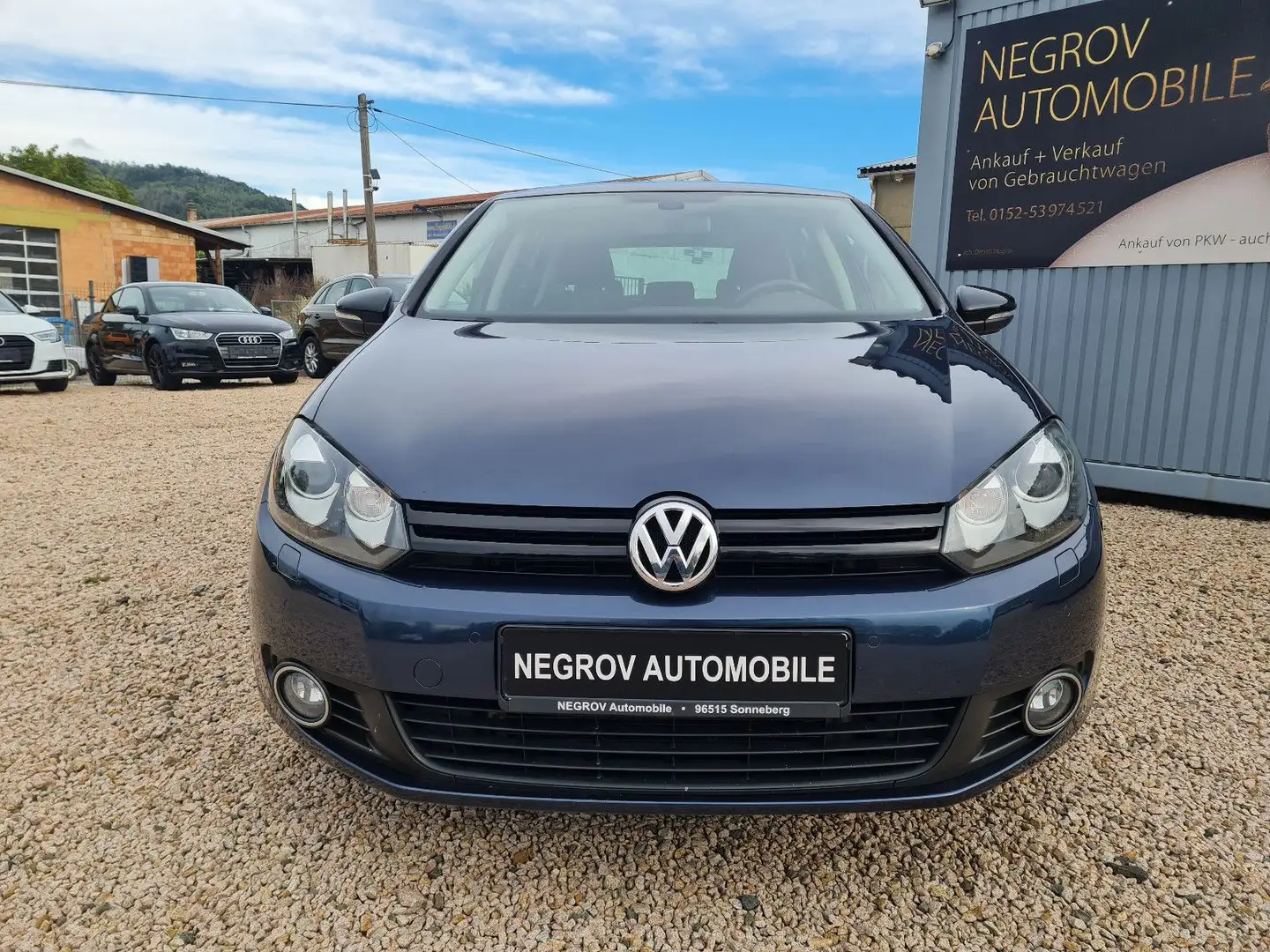 Volkswagen Golf VI Match Bleu - 2