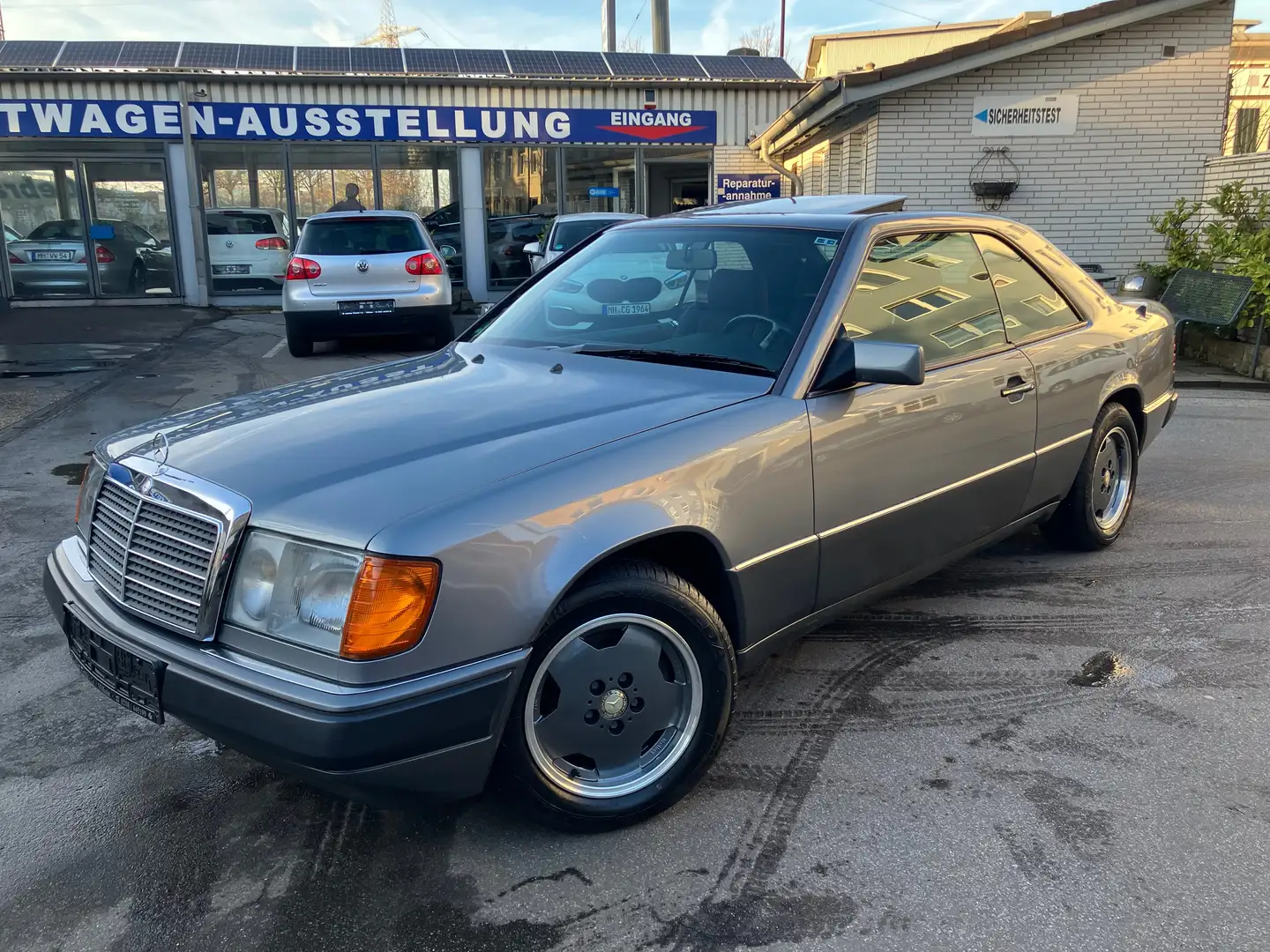 Mercedes-Benz Baureihe 124 CE-Klasse 230 CE 124 Coupe, H-Zulassung, History, Gris - 1