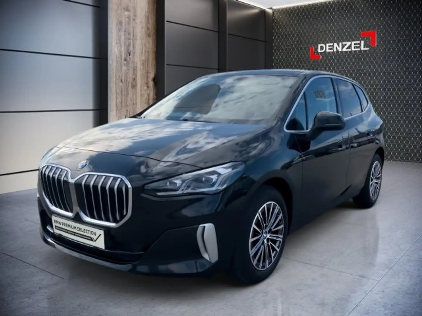 BMW 218 d Active Tour B47 Schwarz - 1