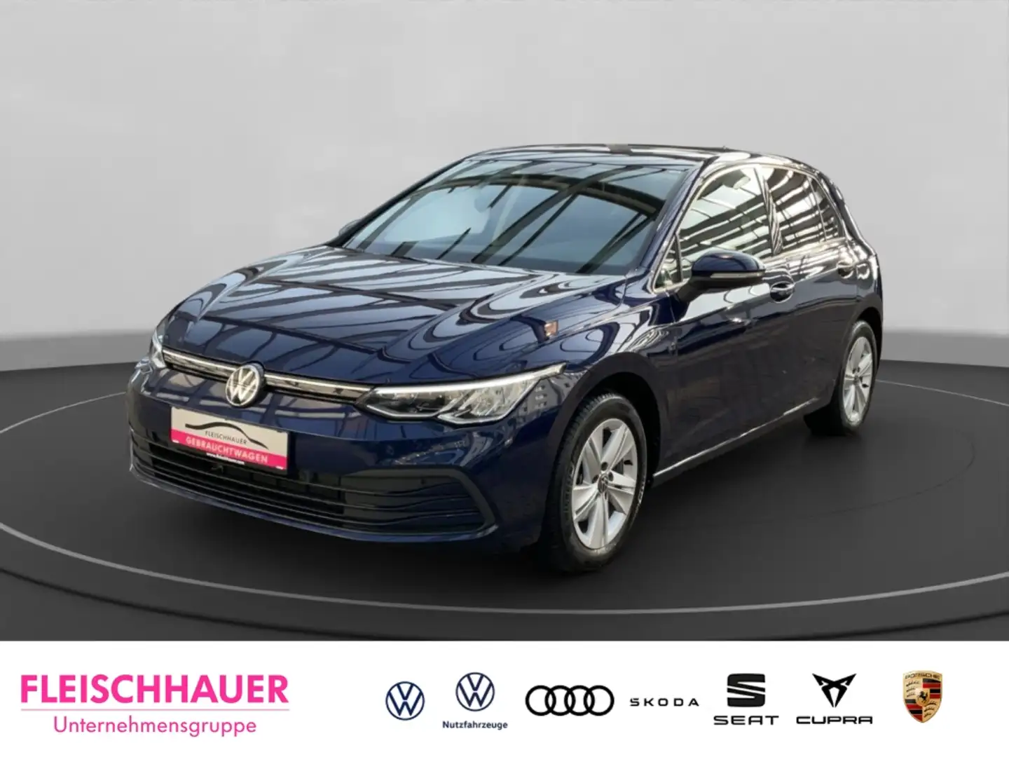 Volkswagen Golf VIII 2,0 TDI DSG Navi Digitales Cockpit LED ACC Ap Bleu - 1