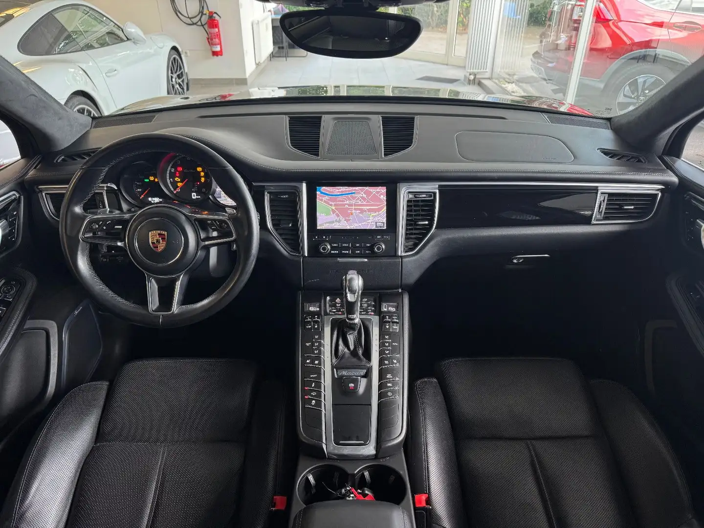 Porsche Macan Turbo LED Panorama Luft Burmester PDLS+ 21 Grau - 2