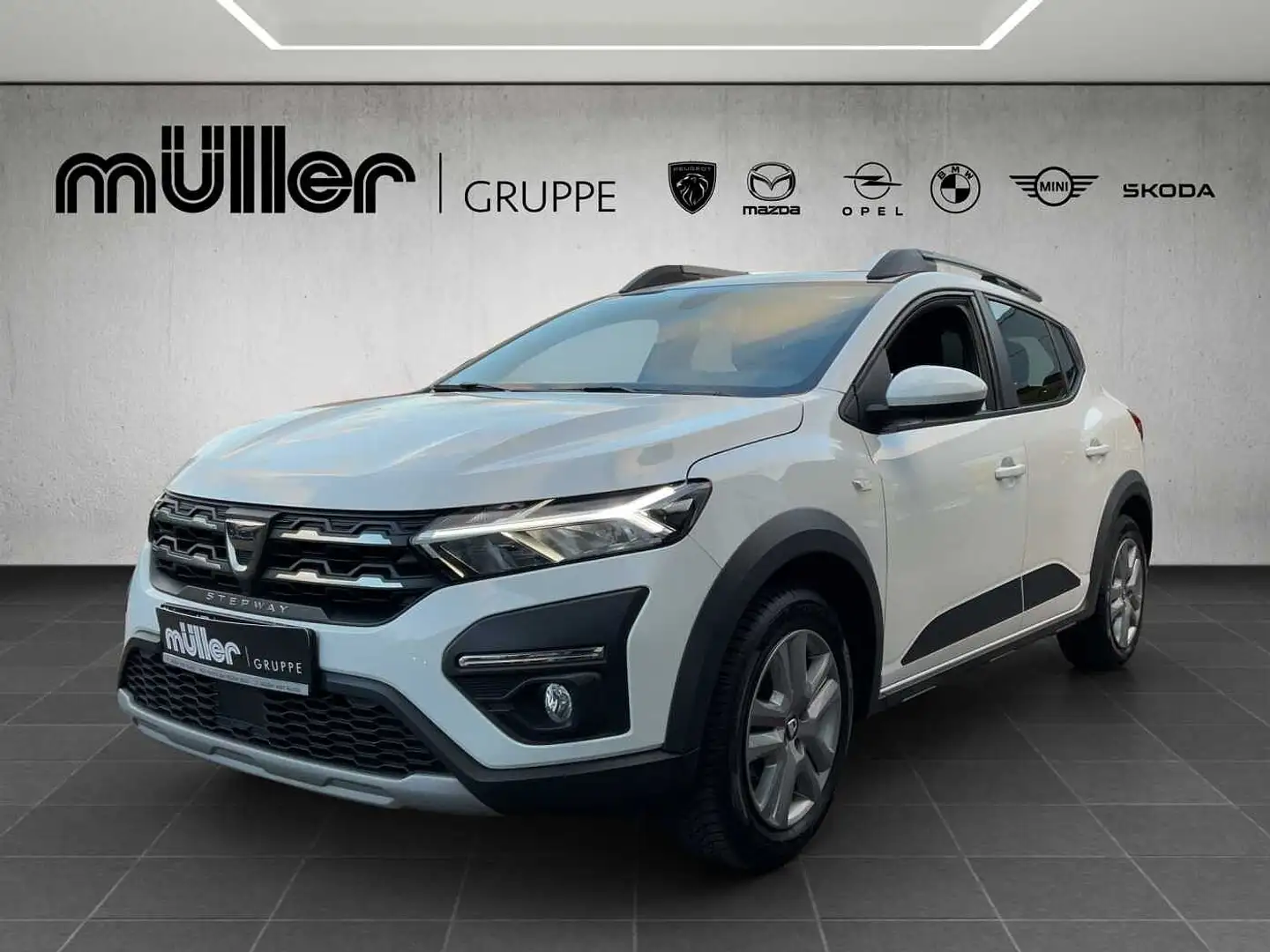 Dacia Sandero Stepway TCe 90 CVT Comfort Blanco - 1