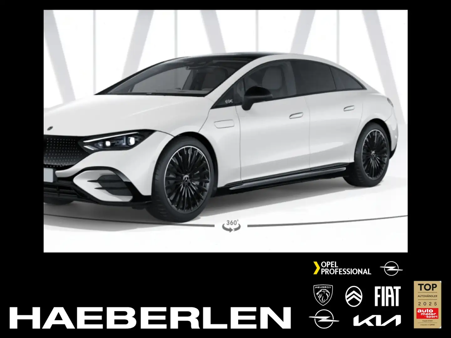 Mercedes-Benz EQE 350 4Matic AMG ACC+LED+Luft+Navi+SD Blanc - 1