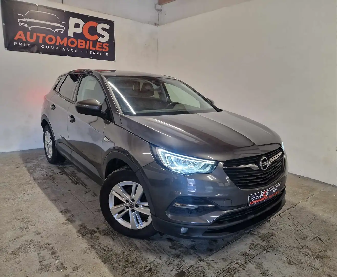 Opel Grandland X 1.5 Turbo D Design*CAMERA*GPS*ATTACHE REMORQUE*... Сірий - 2