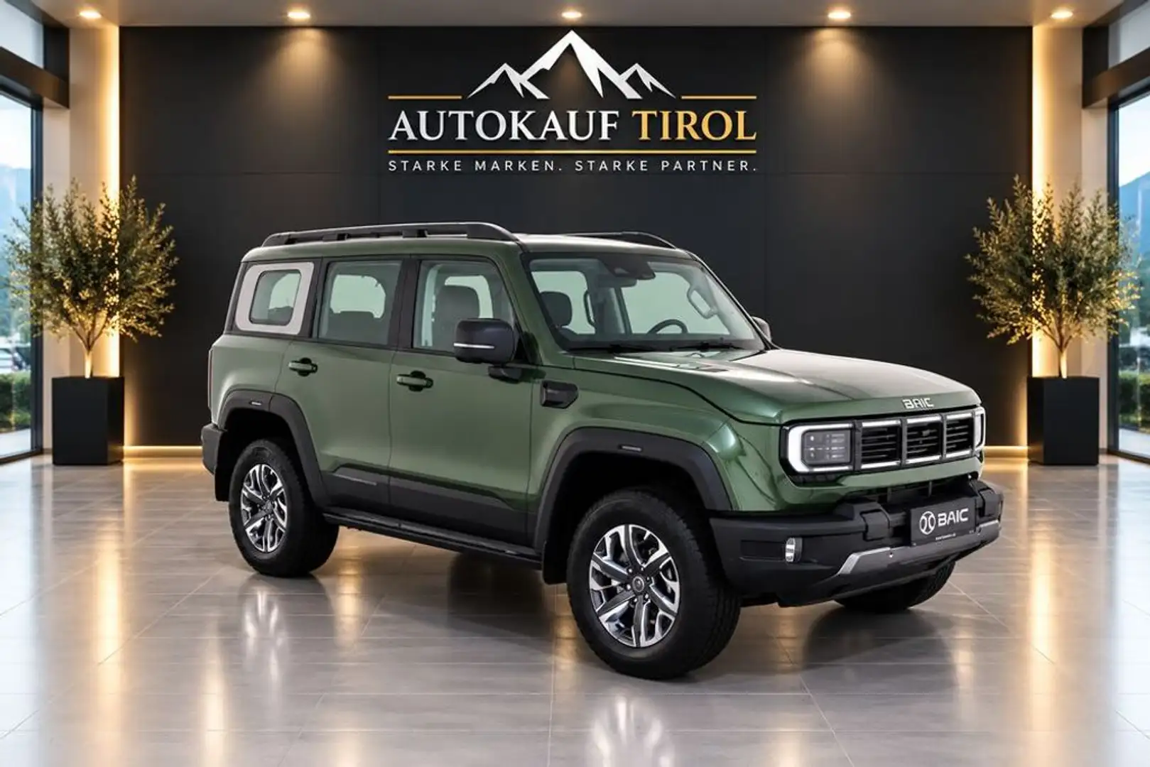 BAIC Sonstige BAIC BJ40 2.0 Diesel 4x4 | 162 PS | 3 Sperren | Vo Grün - 1