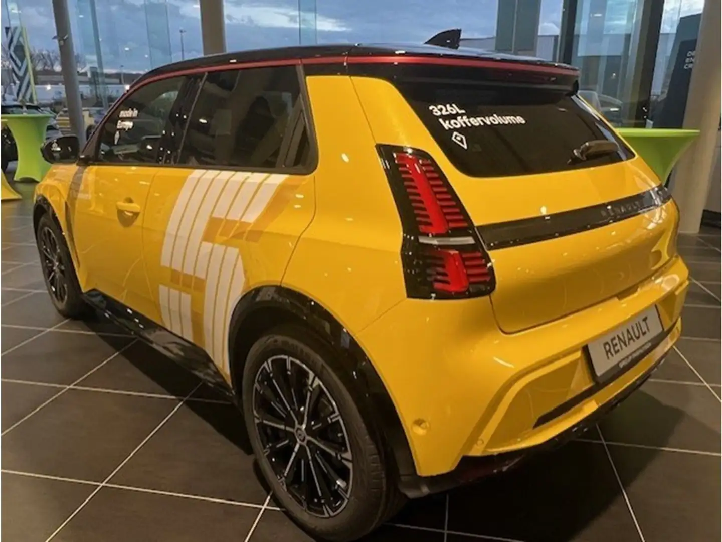 Renault R 5 Iconic cinq 150 hp comfort range Jaune - 2