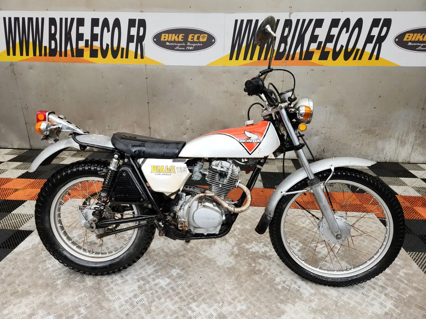 Honda TL 125 Orange - 1