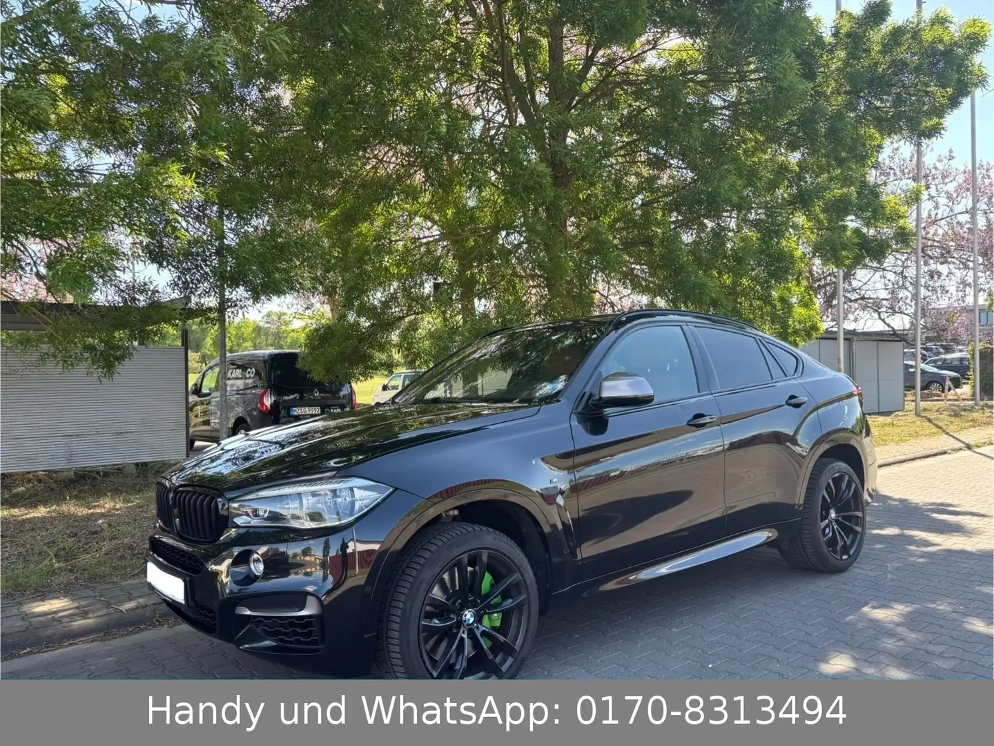BMW X6 M50 d *Harman-Kardon*Schiebedach*Leder*LED* Schwarz - 1