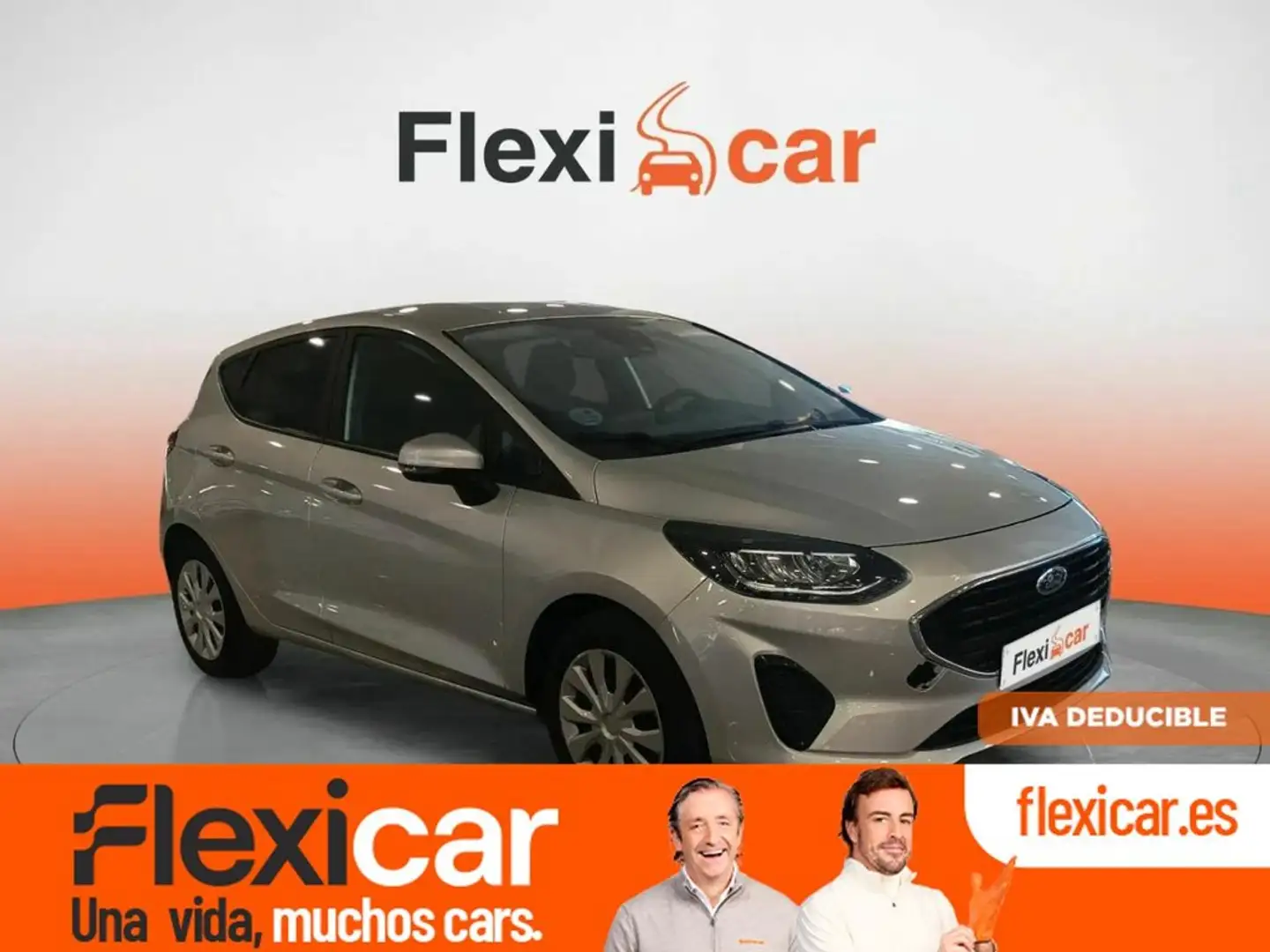 Ford Fiesta 1.1 Ti-VCT Trend Gris - 1
