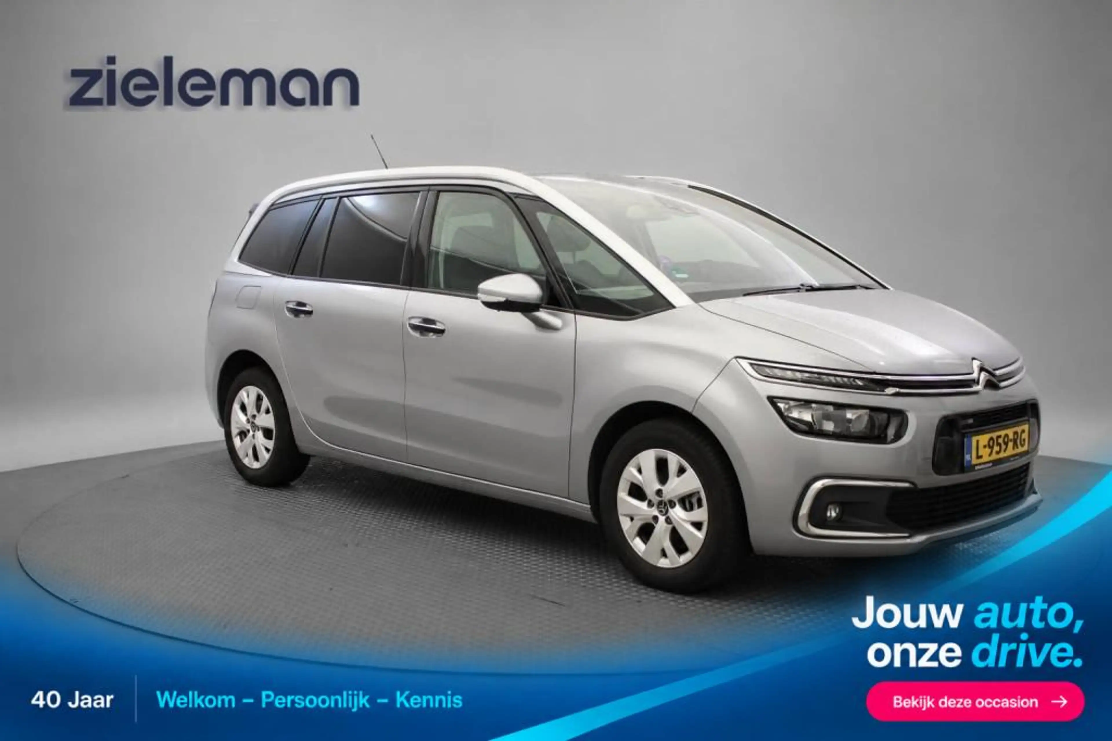 Citroen Grand C4 Picasso 1.2 PureTech Feel 7 Persoons - Trekhaak, Carplay,