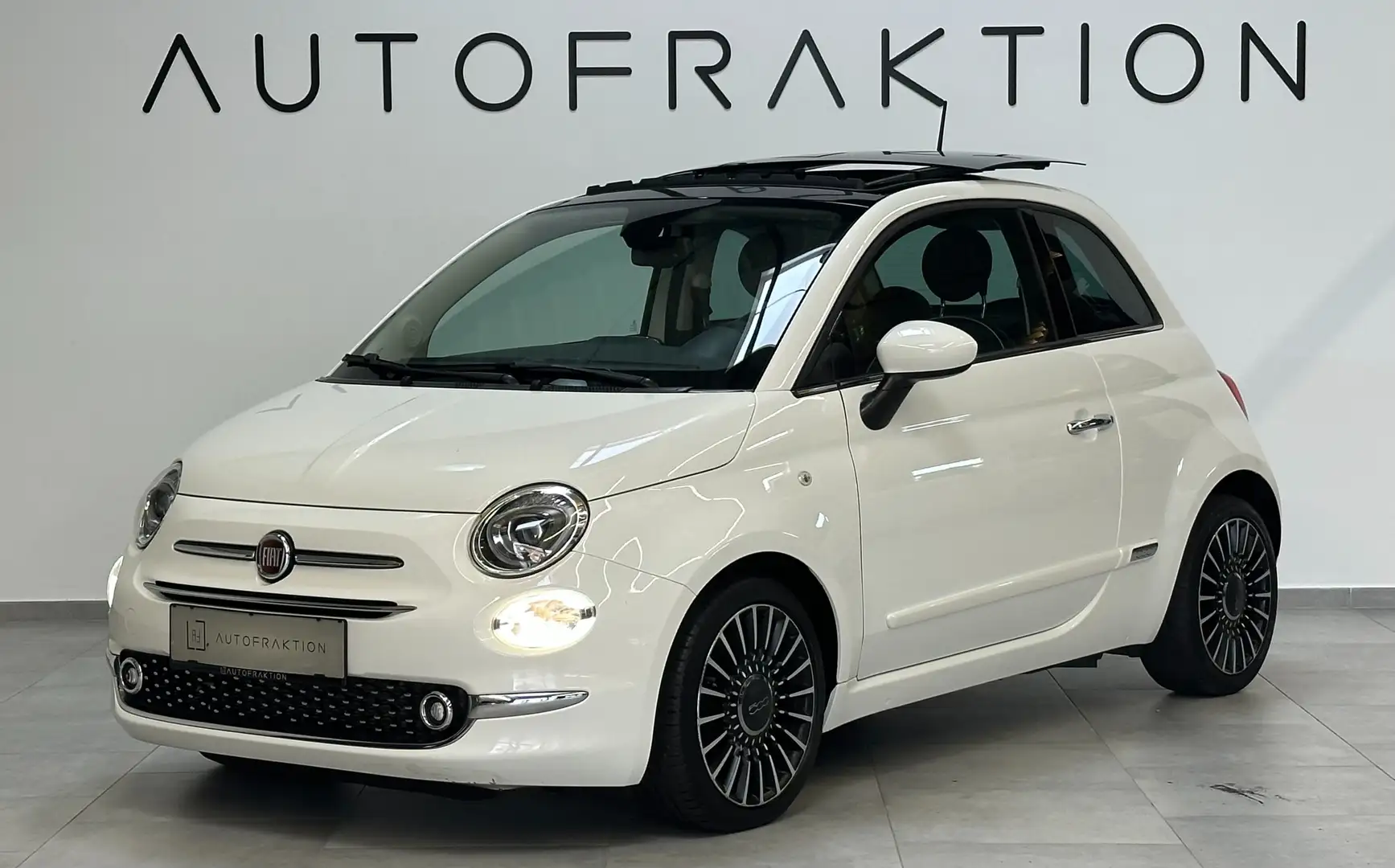 Fiat 500 Lounge Weiß - 1