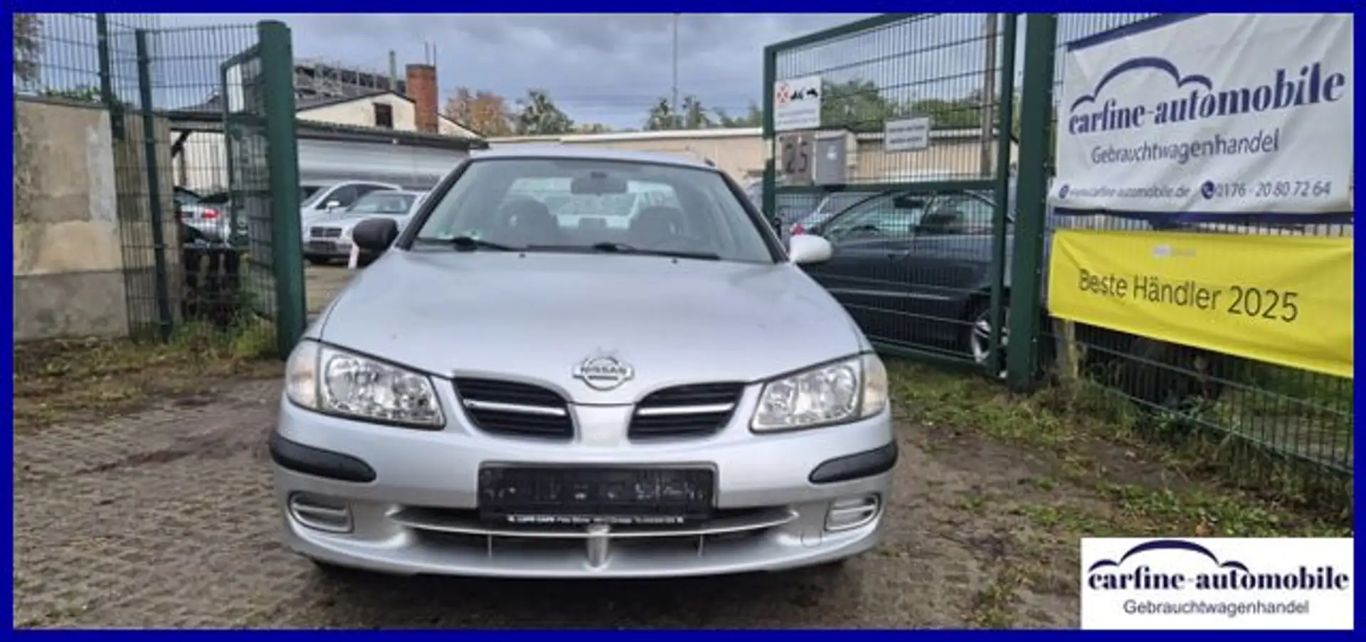 Nissan Almera Comfort Limousine Klima 167TKM Srebrny - 2