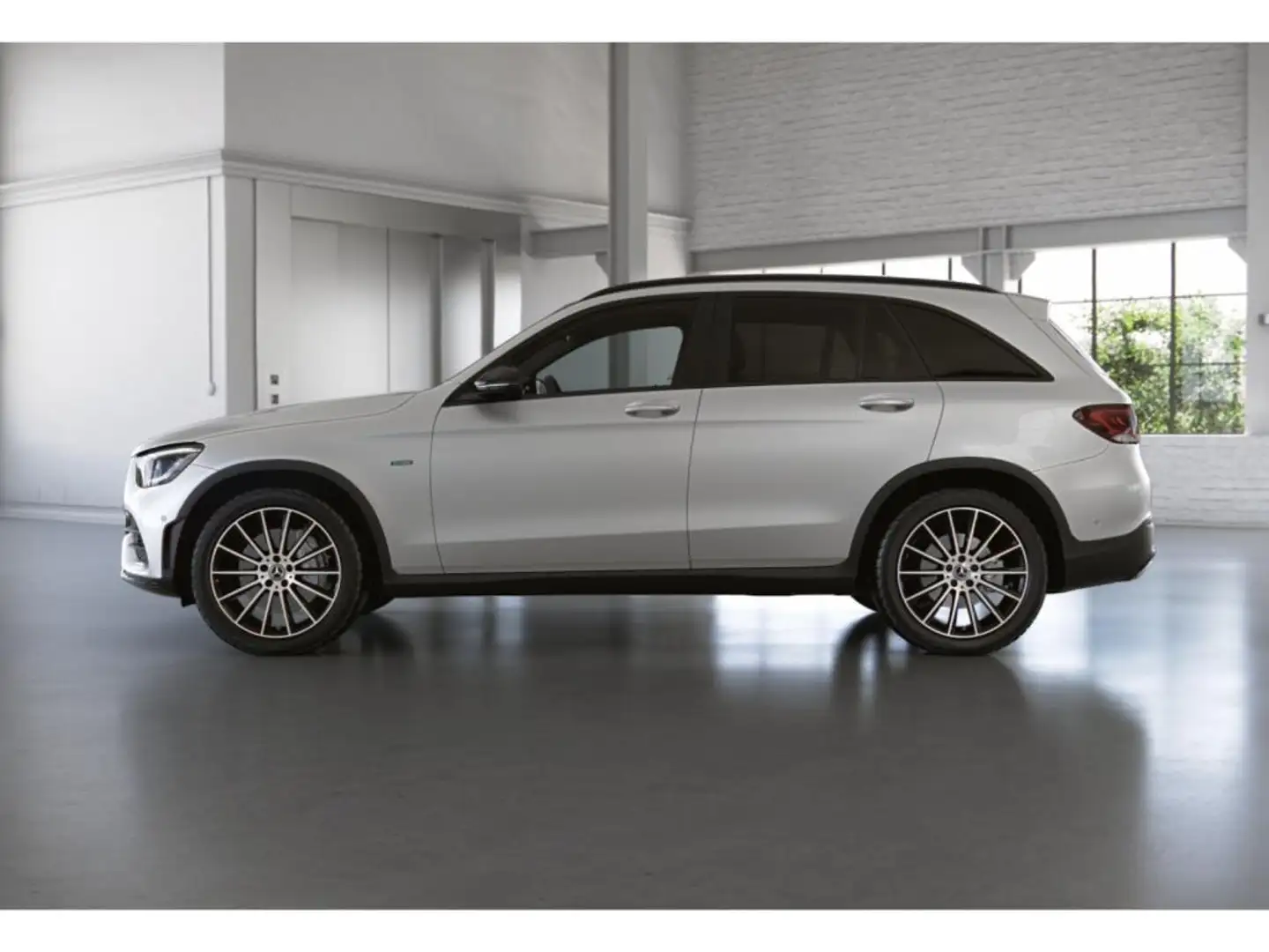 Mercedes-Benz GLC 300 e 4M AMG AHK+HEADUP+TOTWINKEL+DISTR+20" Weiß - 2