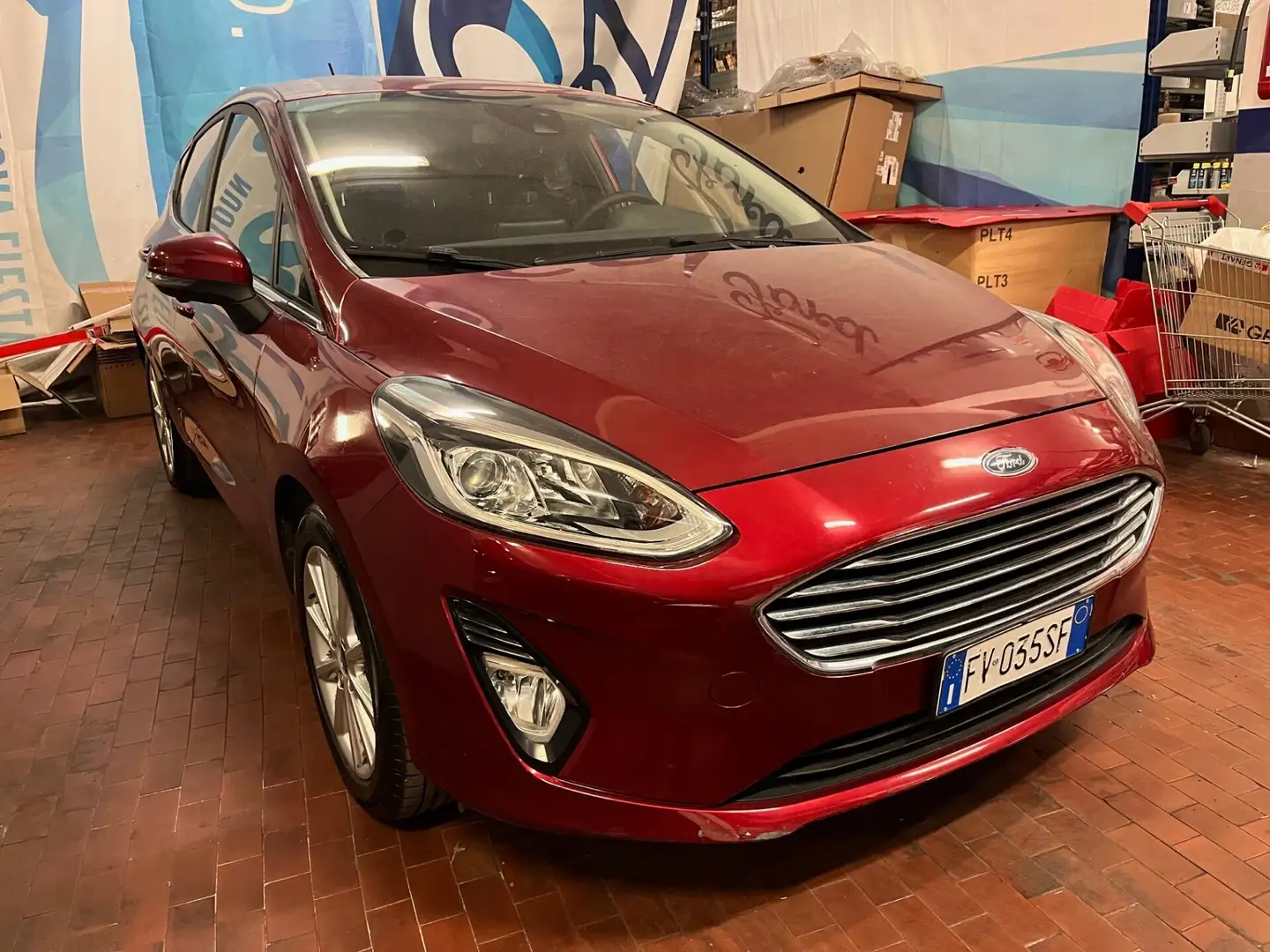 Ford Fiesta Fiesta 1.1 85 CV GPL 5 porte Titanium Rouge - 2