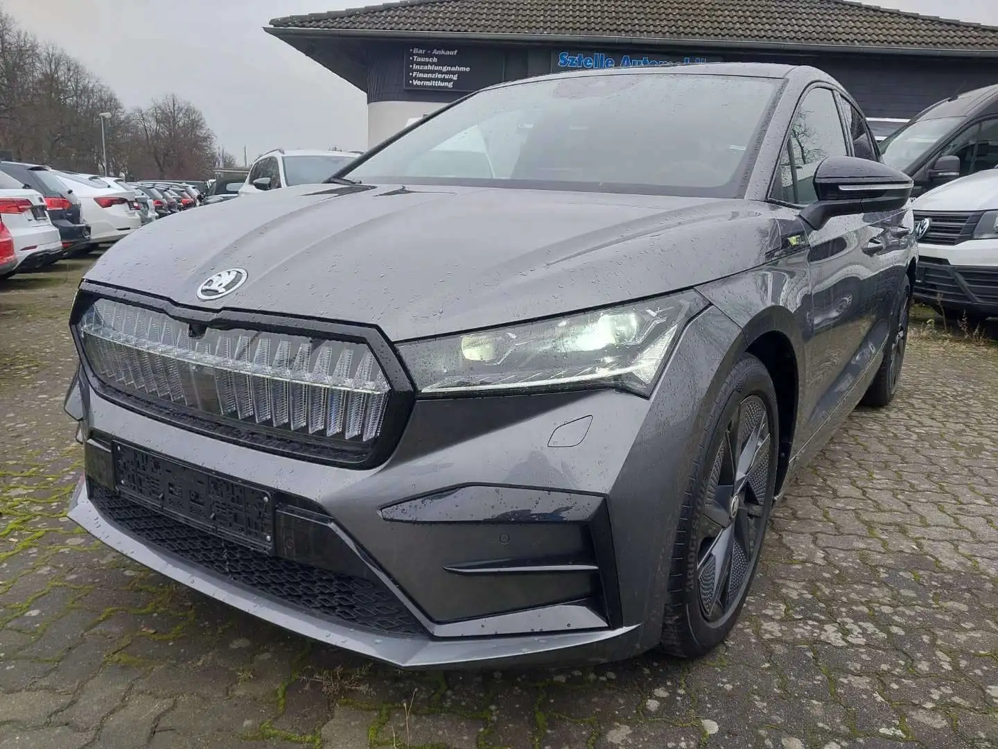 Skoda Enyaq Enyaq Coupe iV RS *PANO*CAMERA*MEMORY* Gris - 1