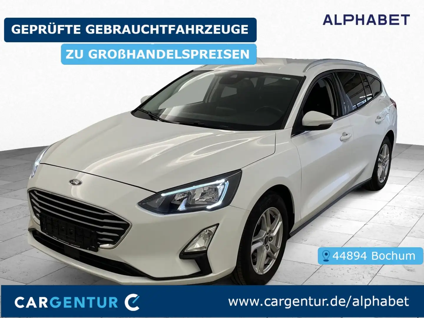 Ford Focus 1.5 EcoBlue Cool&Connect AHK Key Blanc - 1