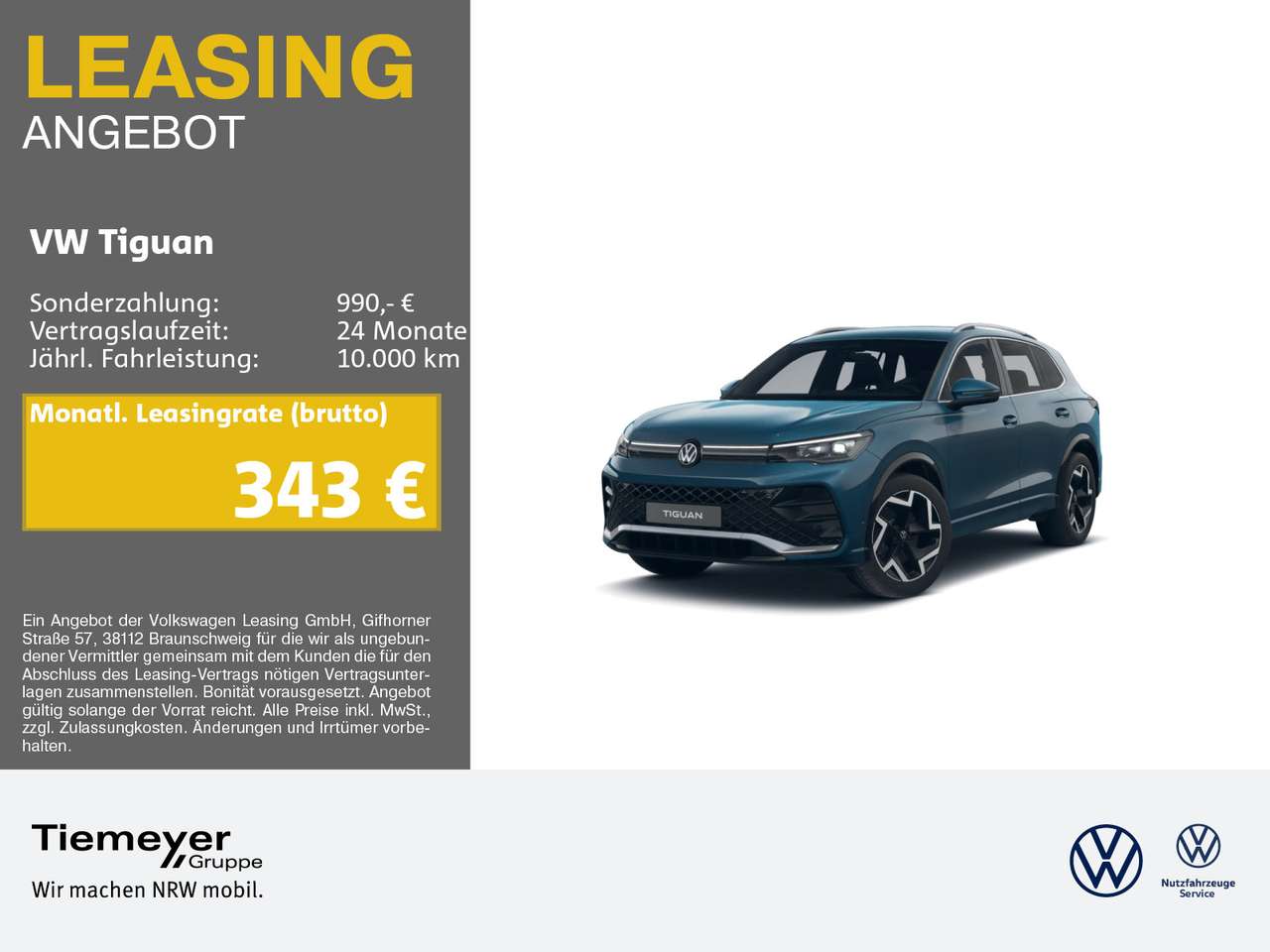 Volkswagen Tiguan 2026