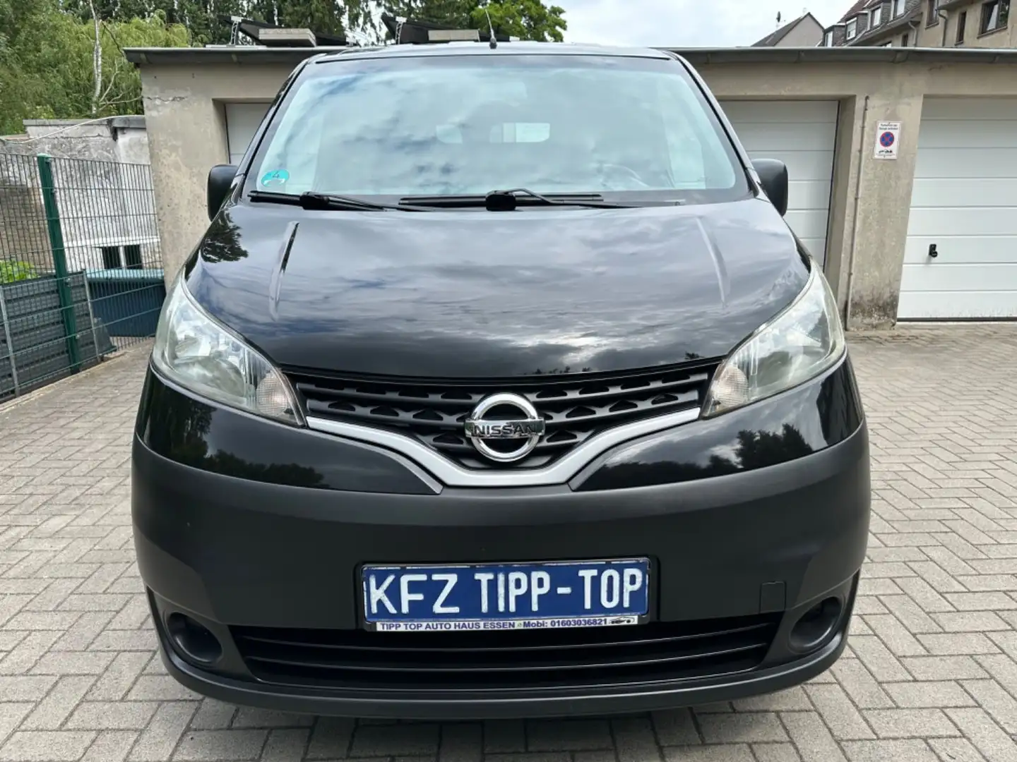 Nissan NV200 /1.Hand/Scheckheftgepflegt/ Tüv neu/ Klima Negro - 1