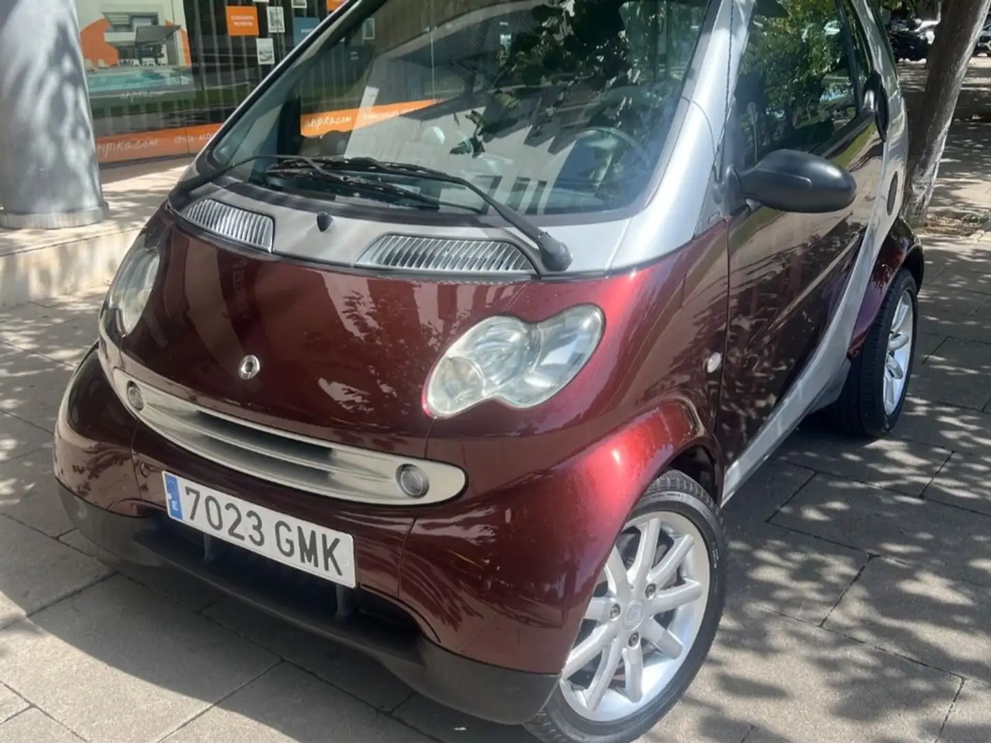 smart forTwo Coupe 52 mhd Passion Gris - 1