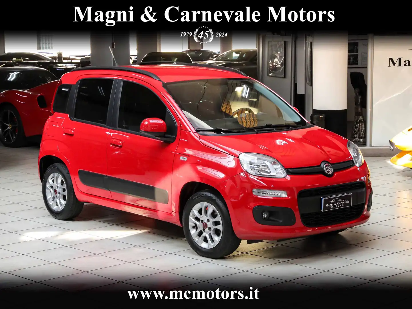 Fiat Panda NEOPATENTATI|CERCHI IN LEGA|SENSORI POSTERIORI Rood - 1