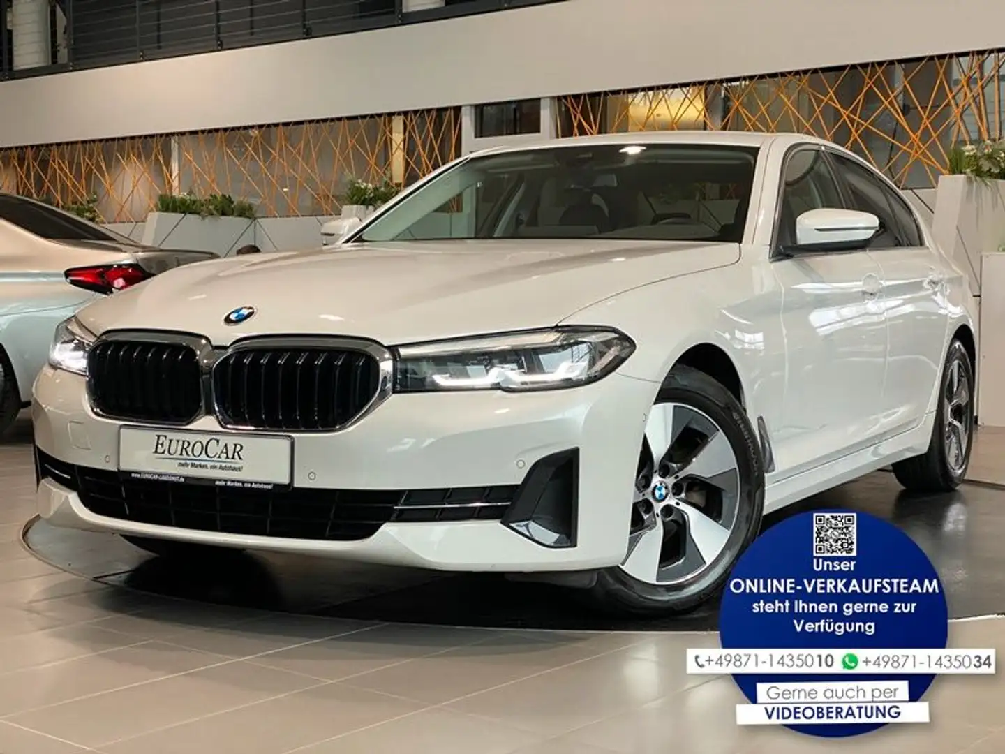 BMW 520 d Lim. xDrive CockpitProf DrivingA. Sthz Kam Bílá - 1