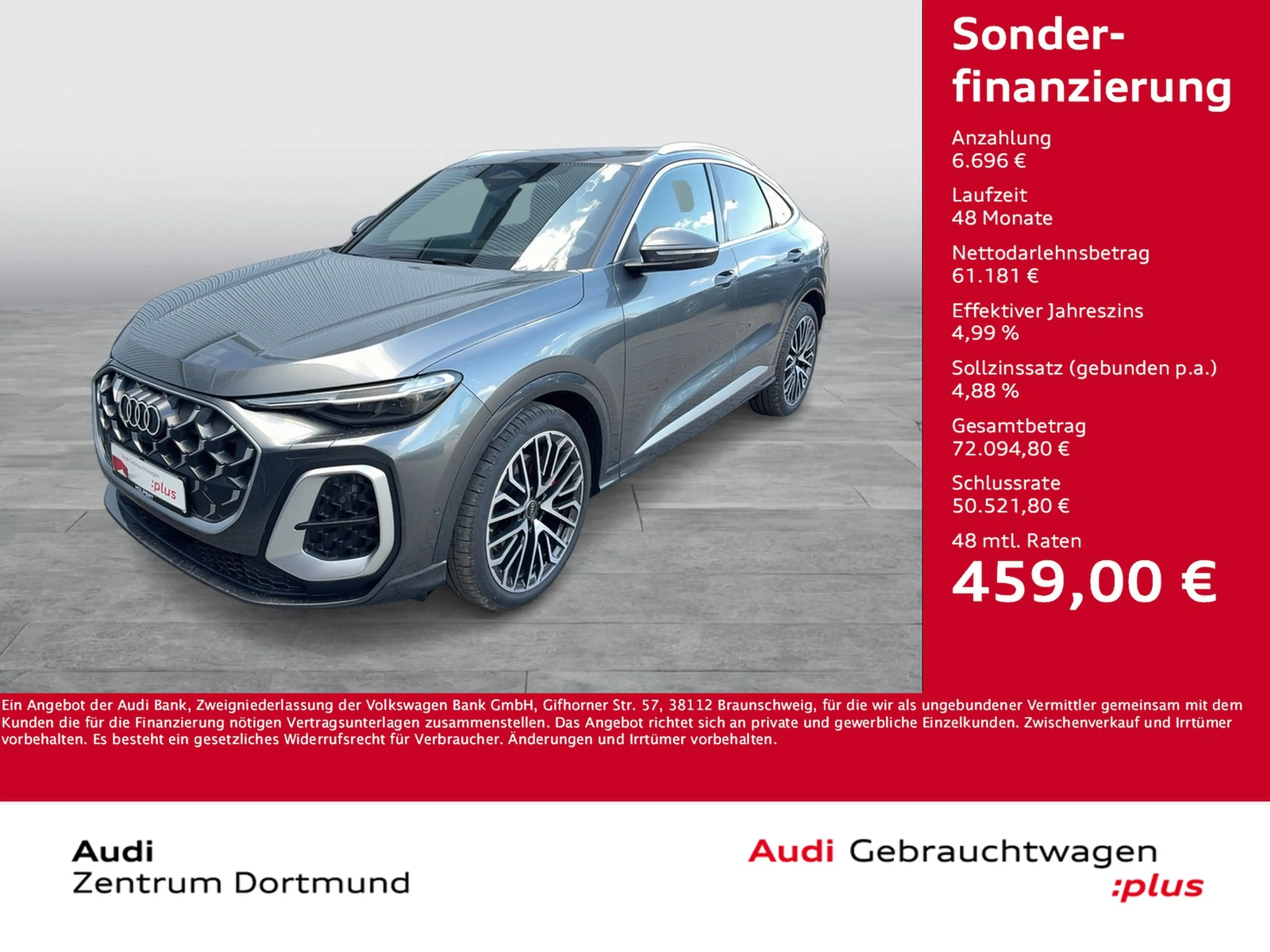 Audi SQ5 Sportback quattro PANO B&O 360°CAM ACC LM21 — photo 2