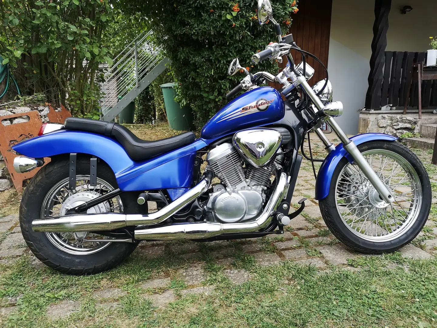 Honda Shadow 600 Honda Shadow (PC21) Azul - 2