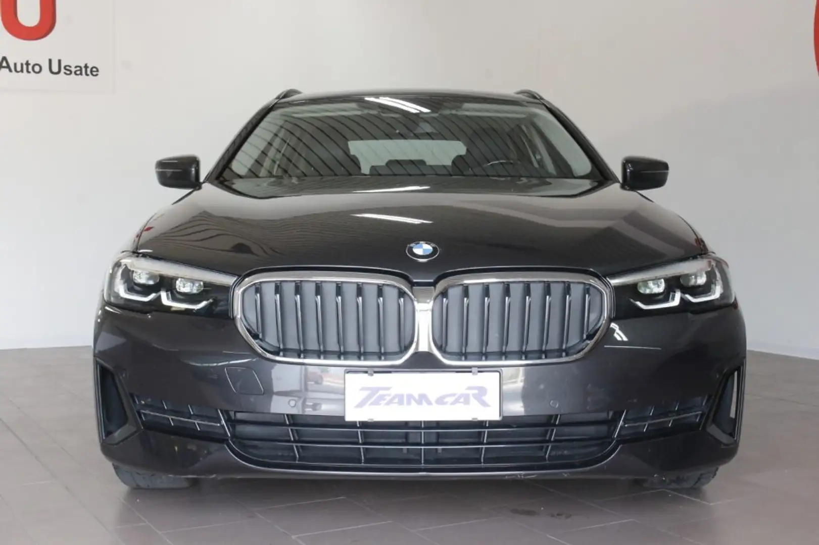 BMW 520 d 48V xDrive Touring Business UNICOPROP. PELLE. Grigio - 2