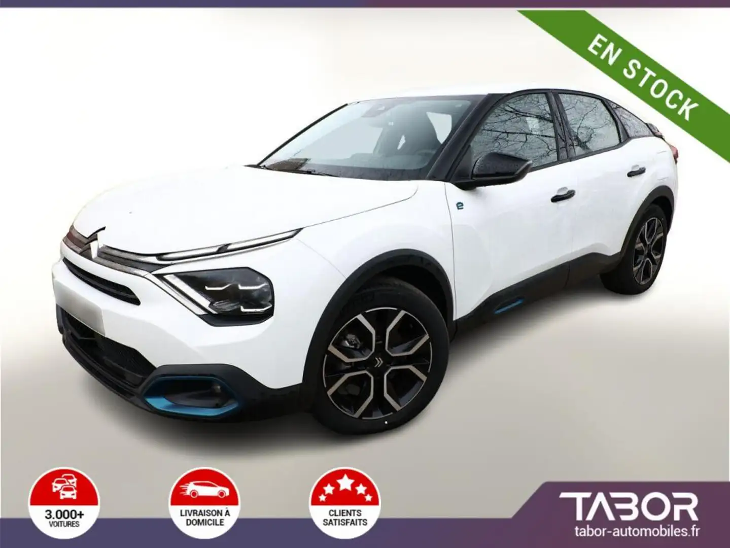 Citroen C4 e- 50kWh Feel LED 10"-DAB DigCo regul Blanc - 1