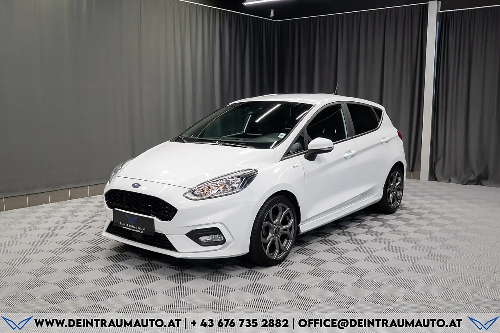 Ford Fiesta ST-Line 1,0 EcoBoost*1-BESITZ*SHZ*TEMPOMAT* Blanc - 1