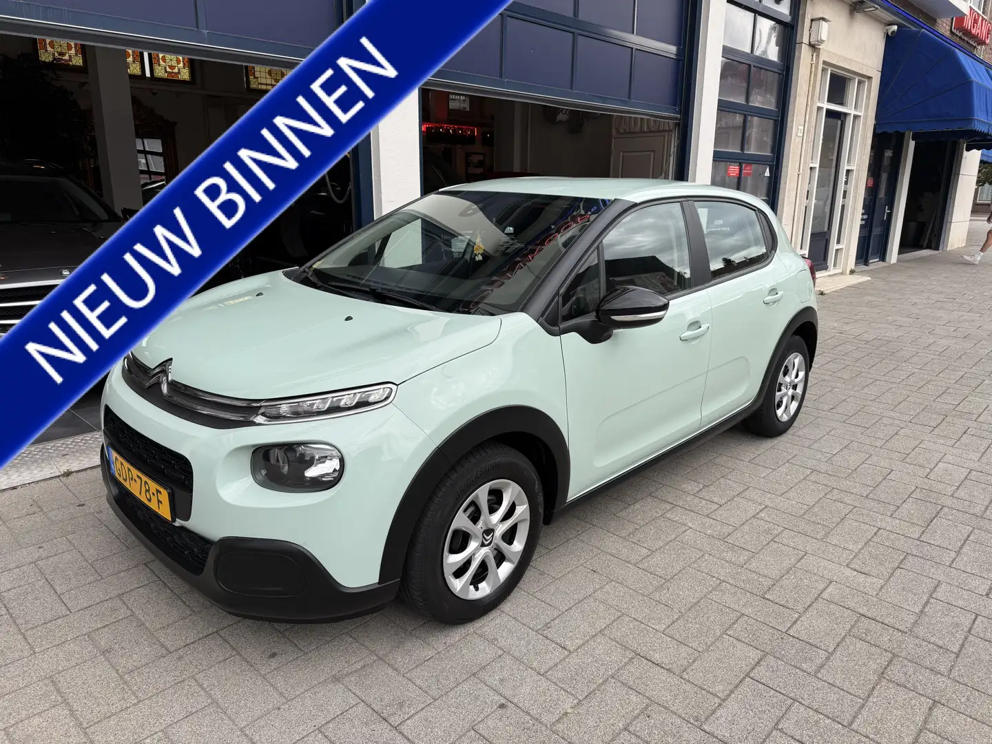 Citroen C3 1.2 PureTech Feel 108 Special AIRCO Vert - 1