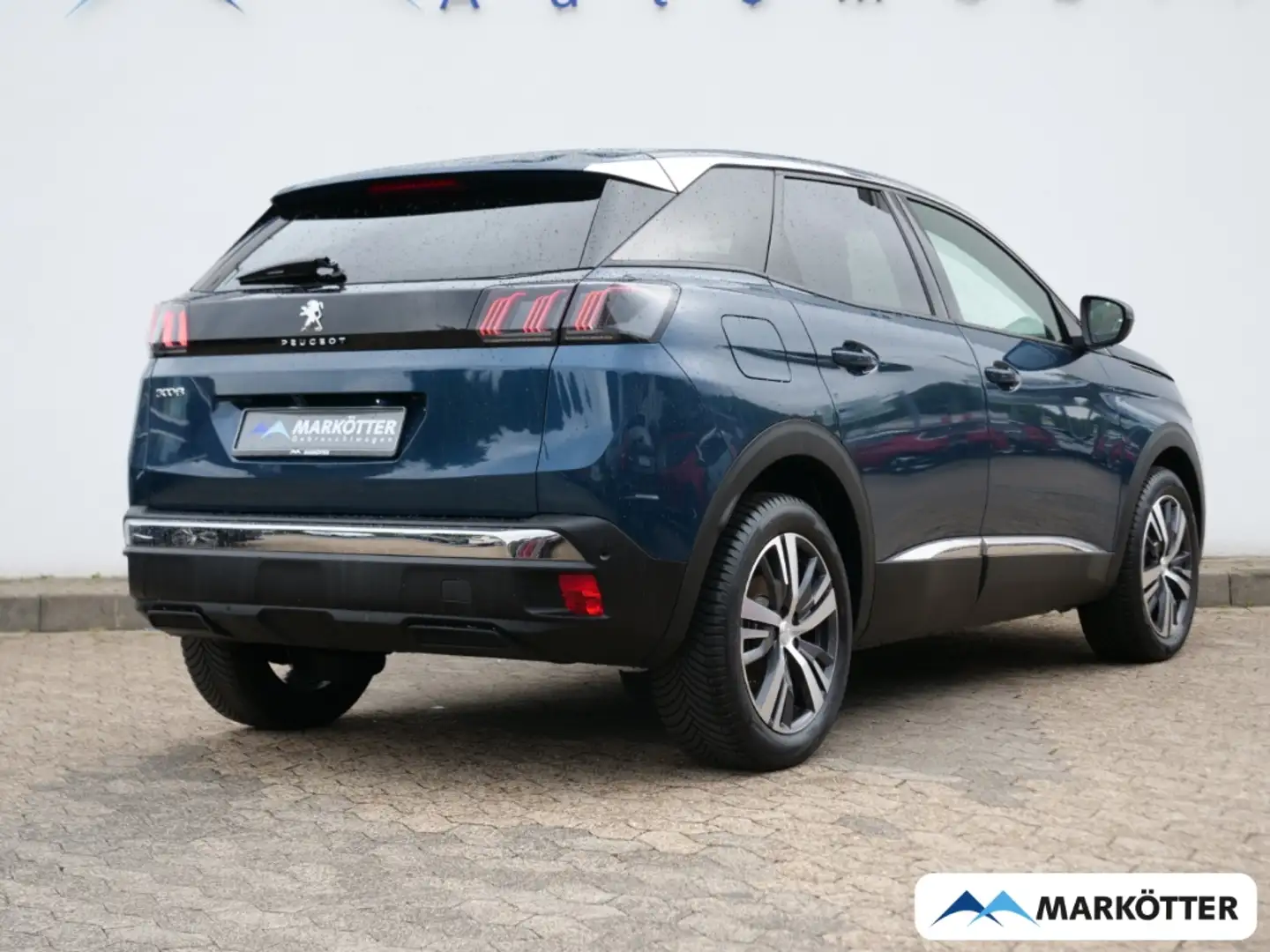 Peugeot 3008 1.2 Allure Pack 360CAM/APPLE&ANDROID/SHZ Blau - 2