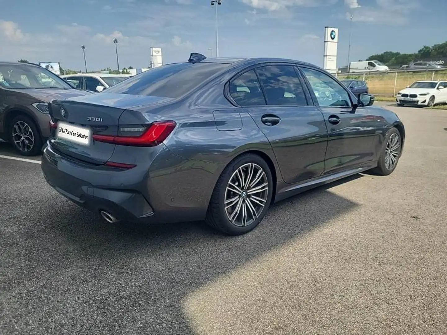 BMW 330 330iA 258ch M Sport Gris - 2