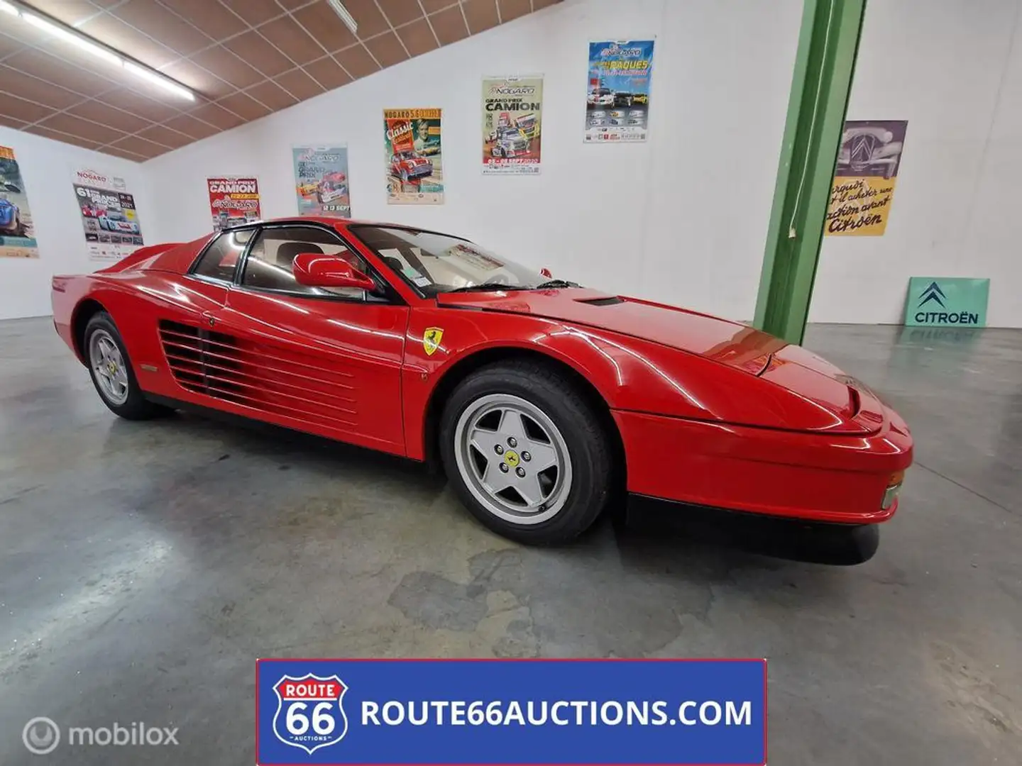 Ferrari Testarossa | 1989 | Route 66 Auctions Schwarz - 1