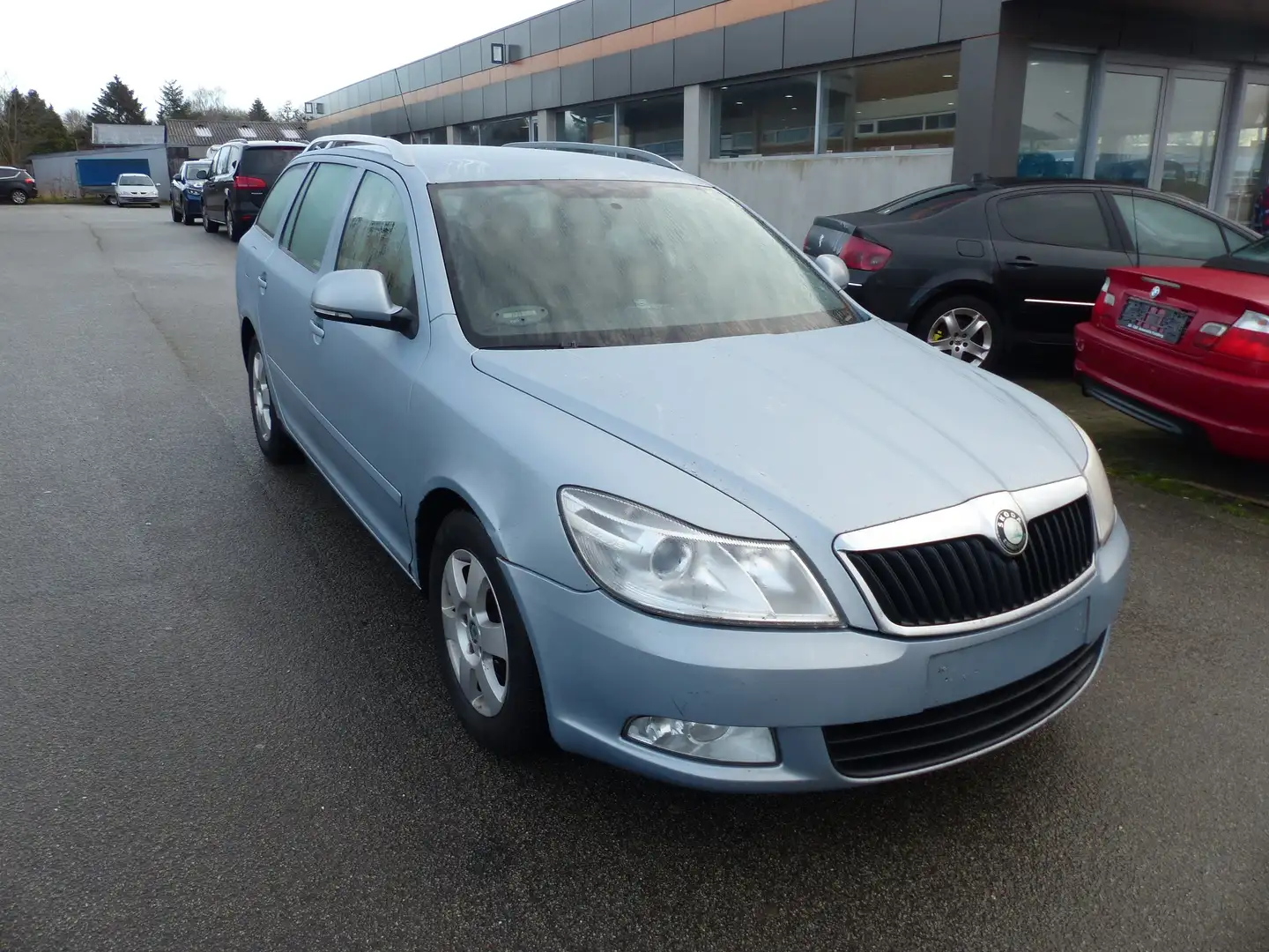 Skoda Octavia Combi Kombi 1.6 TDI Greenline Klimaautomatik Blau - 2