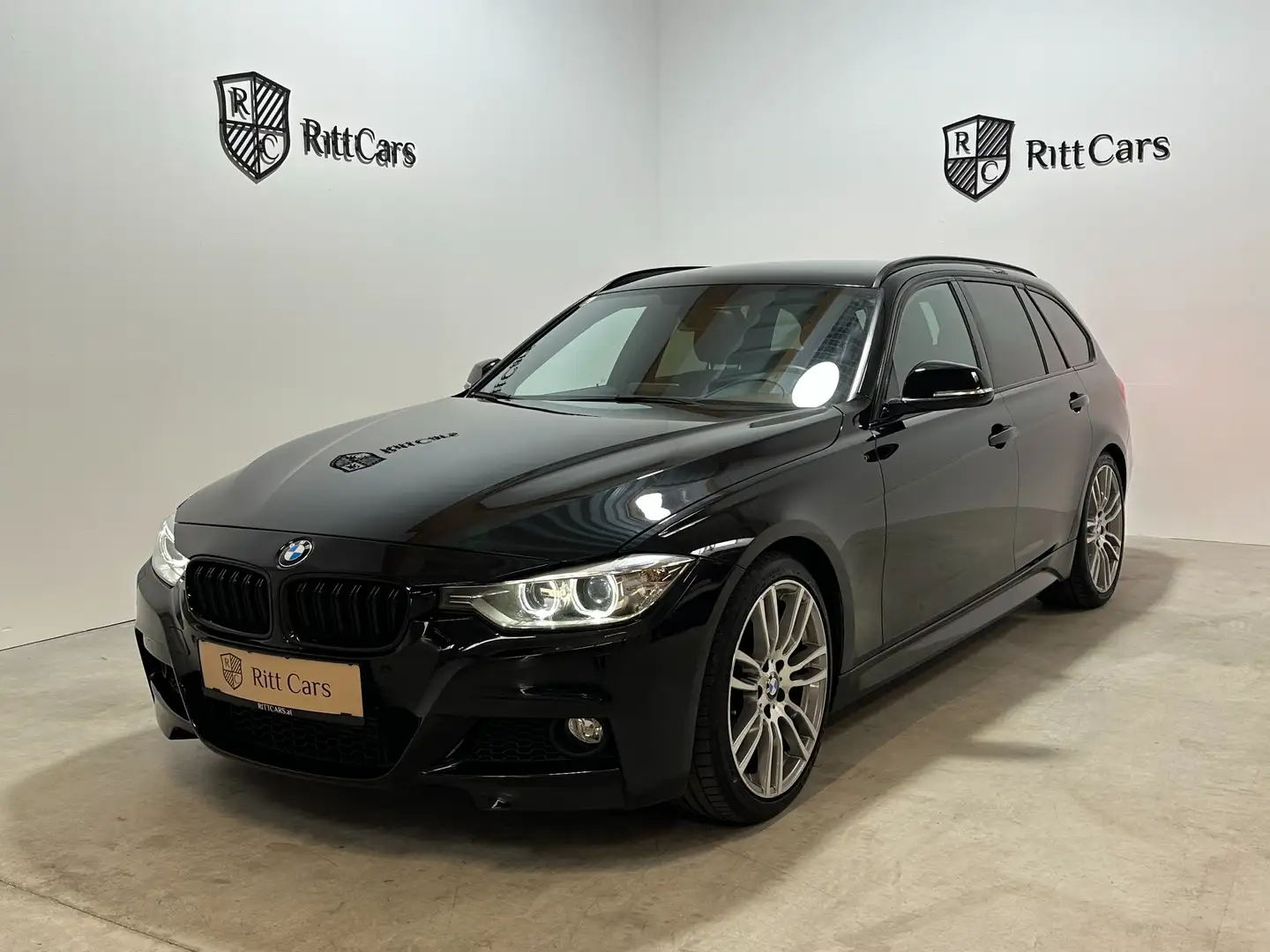 BMW 320 320d Touring - M-Sport - Automatik - Leder - Nero - 2